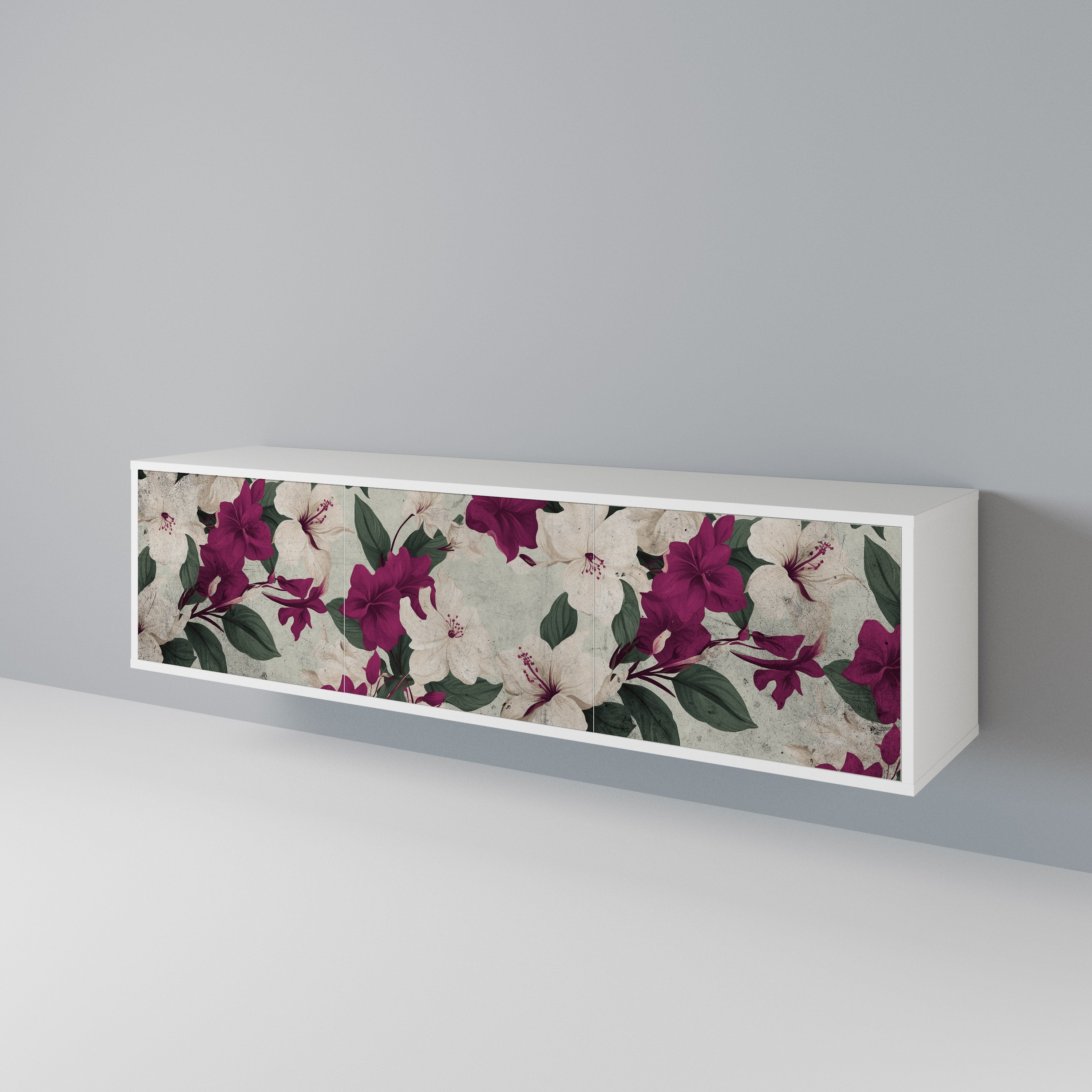 FLOWERET DREAM Móvel de TV de 3 Portas