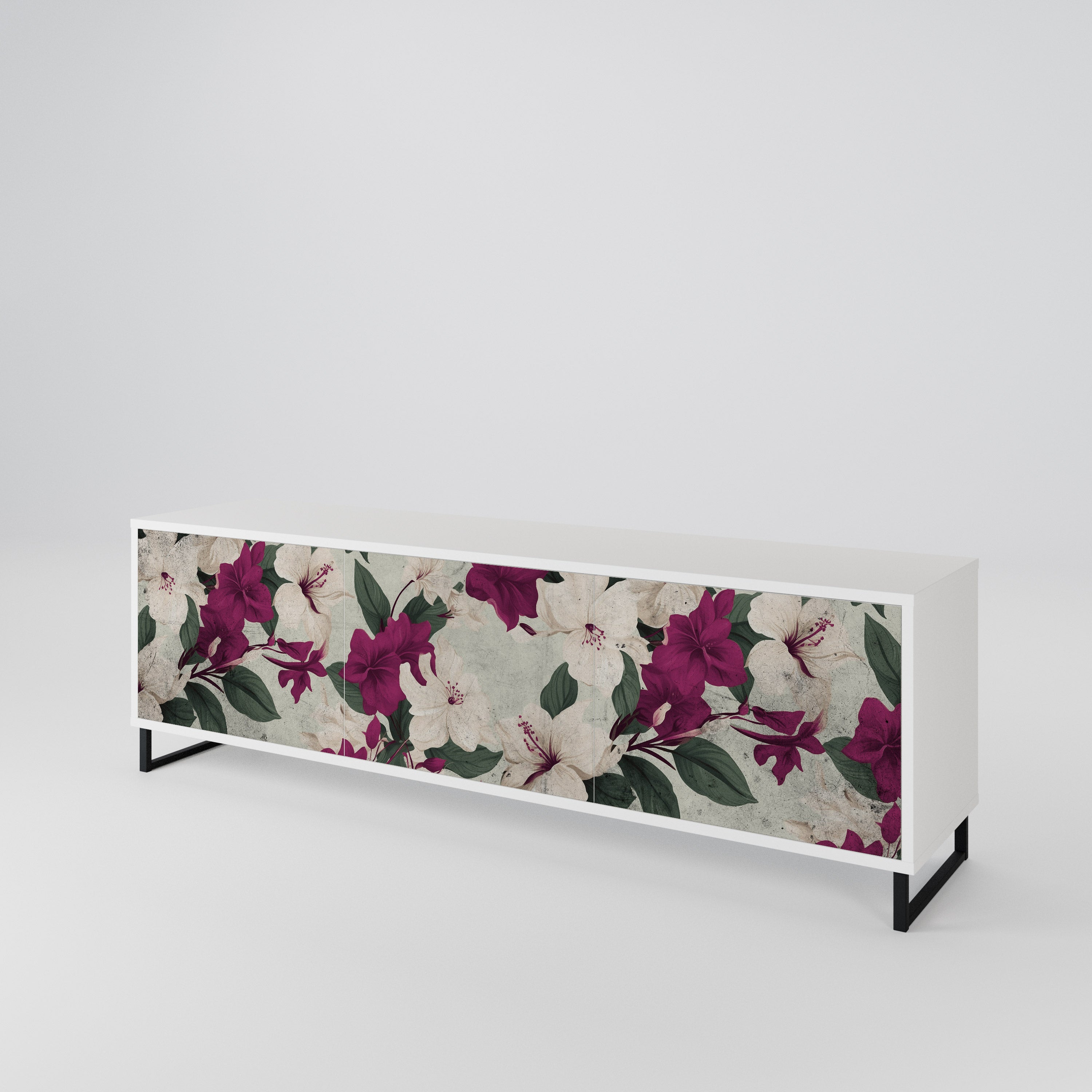 FLOWERET DREAM Móvel de TV de 3 Portas