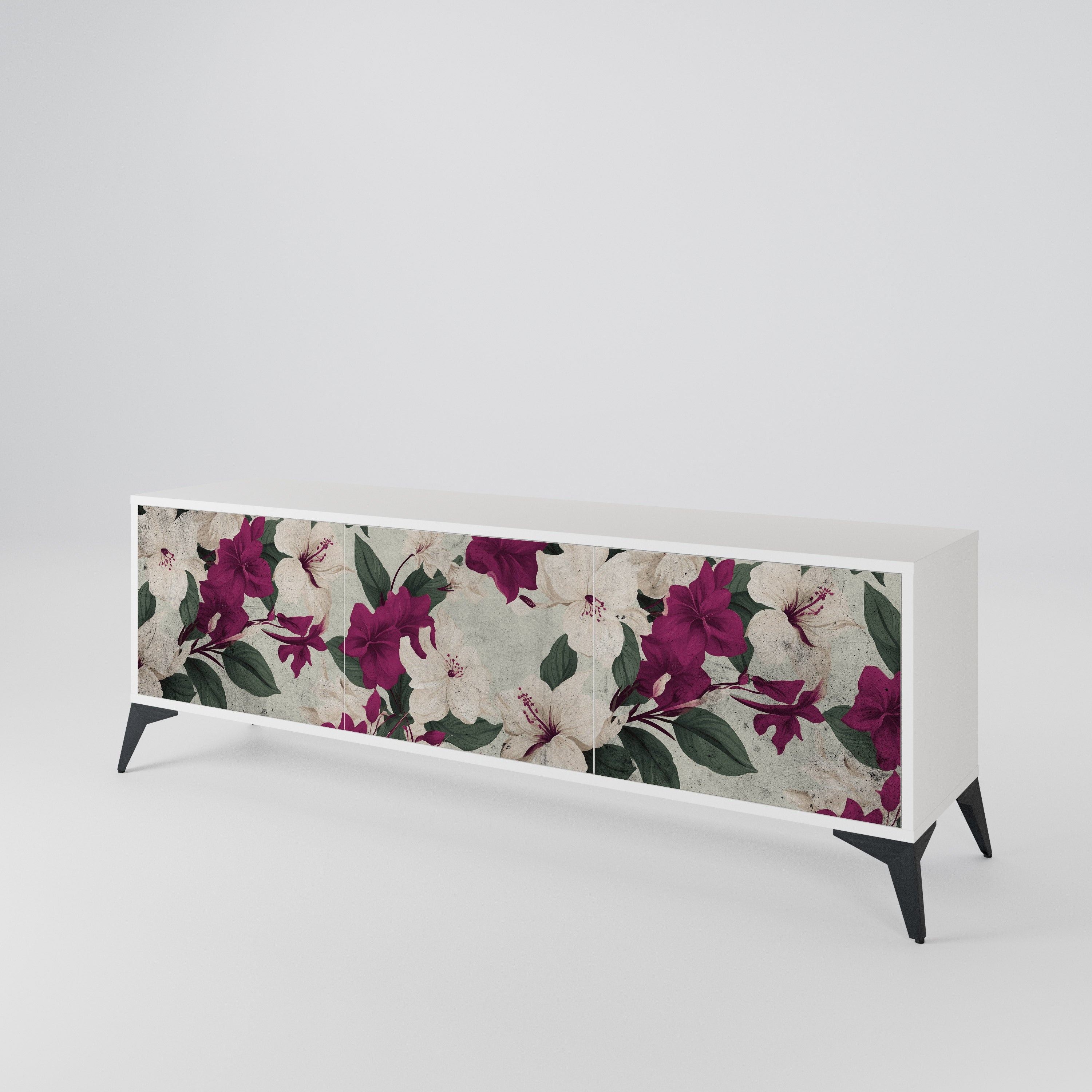 FLOWERET DREAM Móvel de TV de 3 Portas