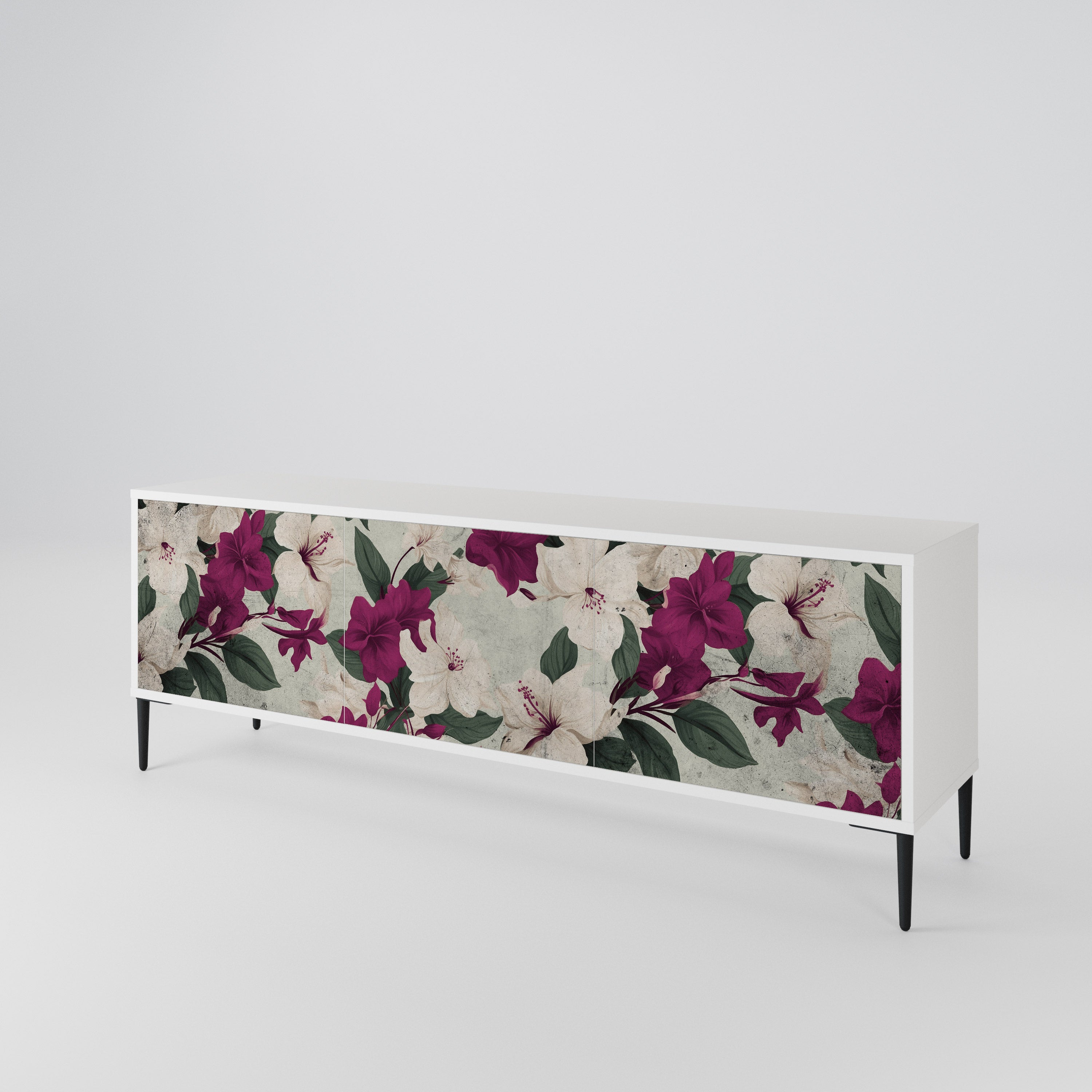 FLOWERET DREAM Móvel de TV de 3 Portas