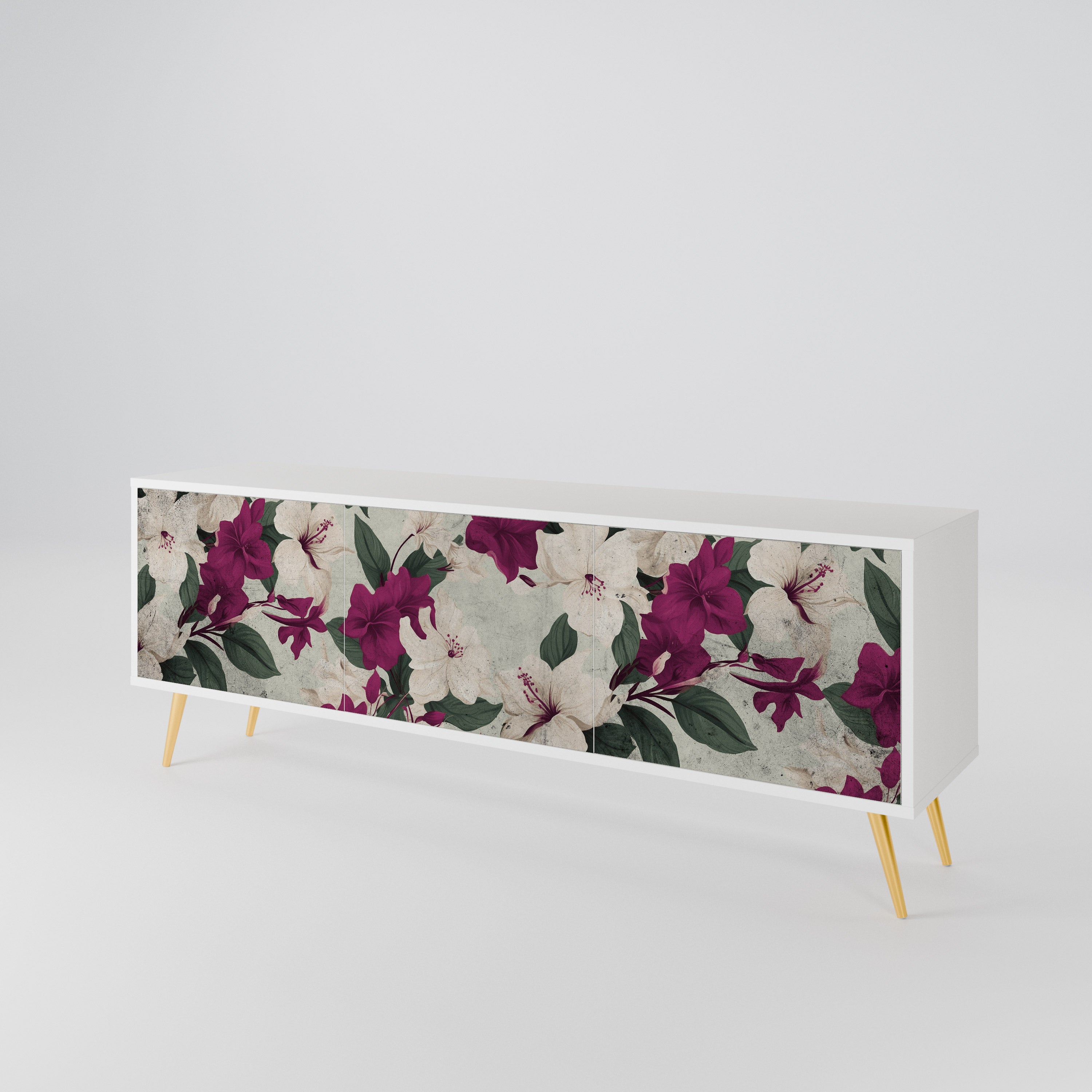 FLOWERET DREAM Móvel de TV de 3 Portas