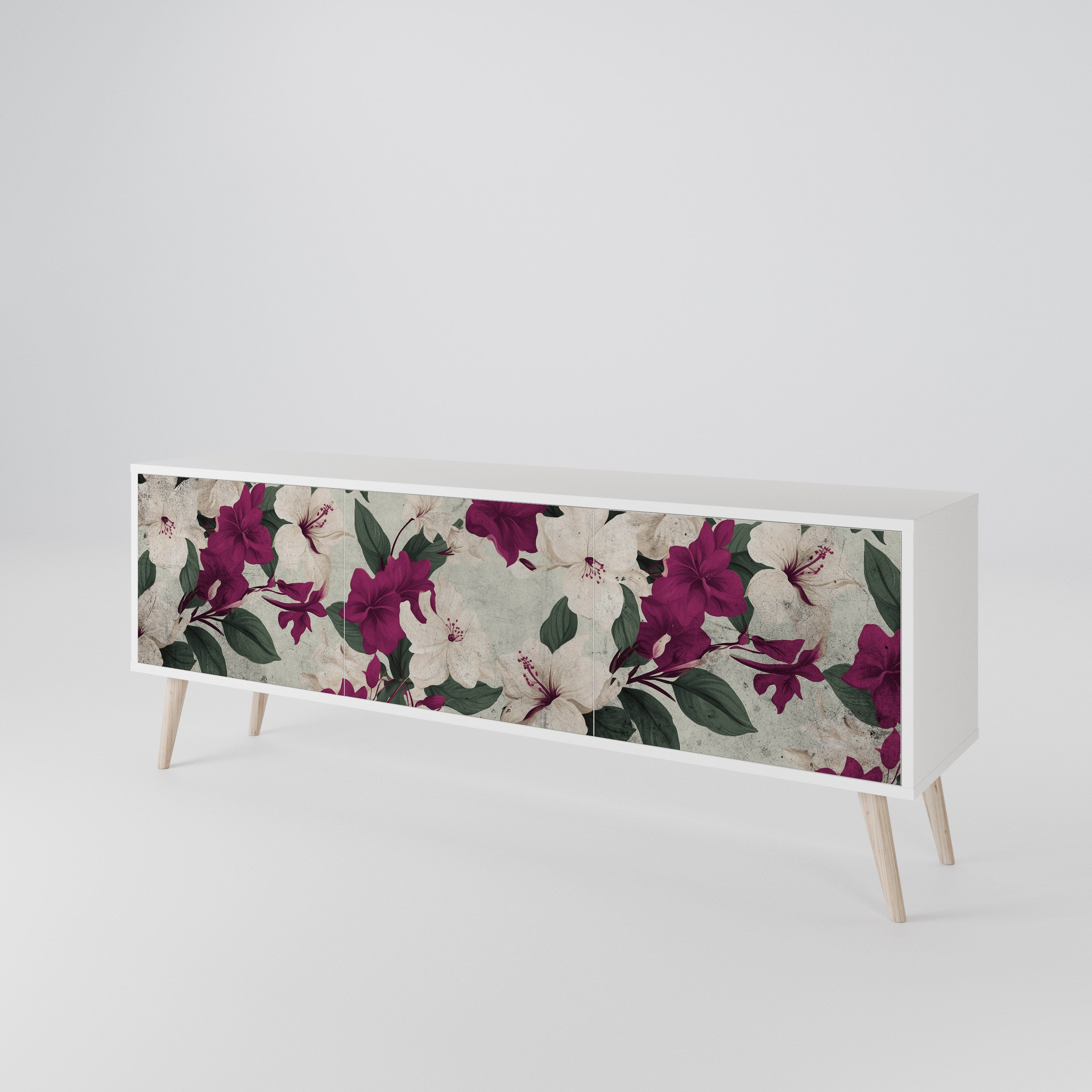 FLOWERET DREAM Móvel de TV de 3 Portas