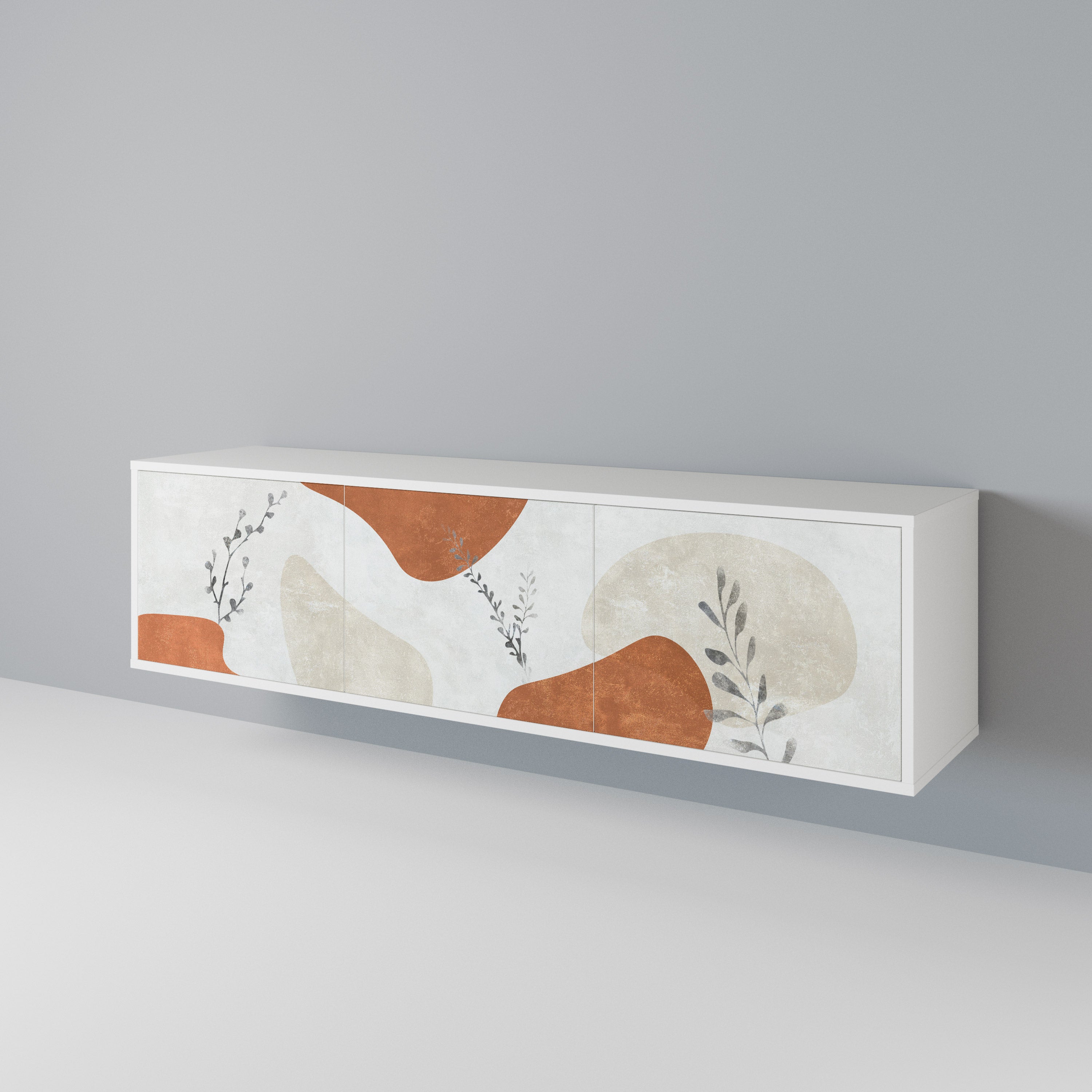 TRANQUIL TWIG Móvel de TV de 3 Portas