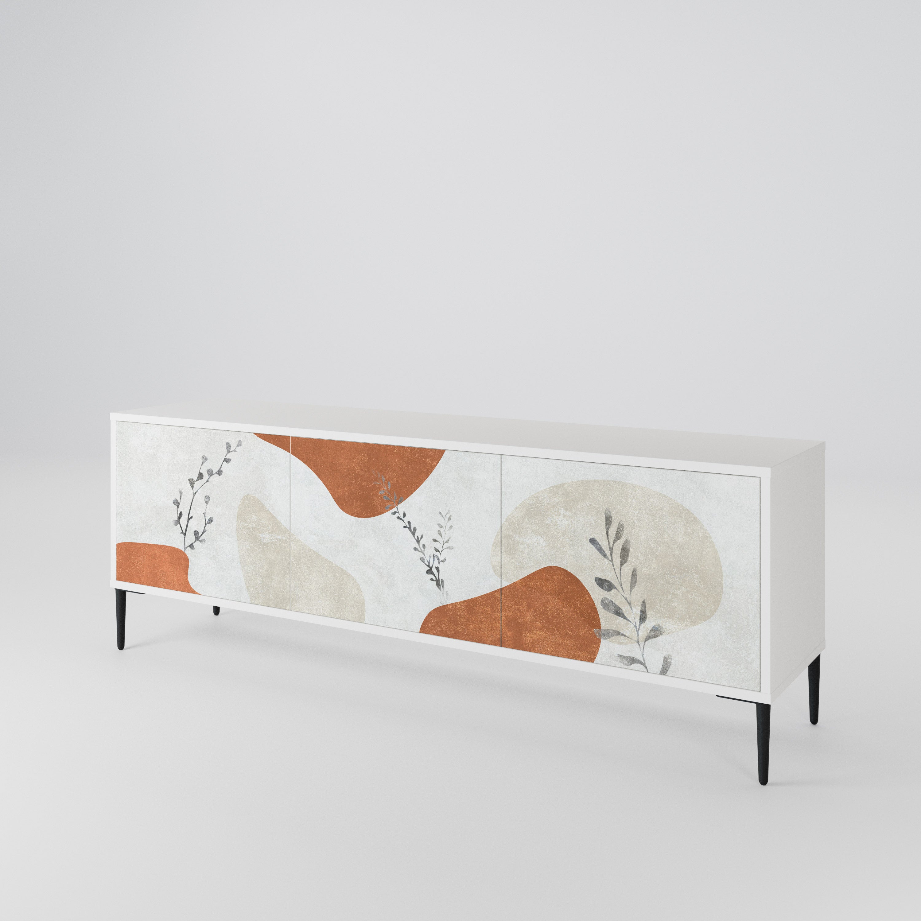 TRANQUIL TWIG Móvel de TV de 3 Portas