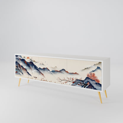 JAPANESE LANDSCAPE Móvel de TV de 3 Portas