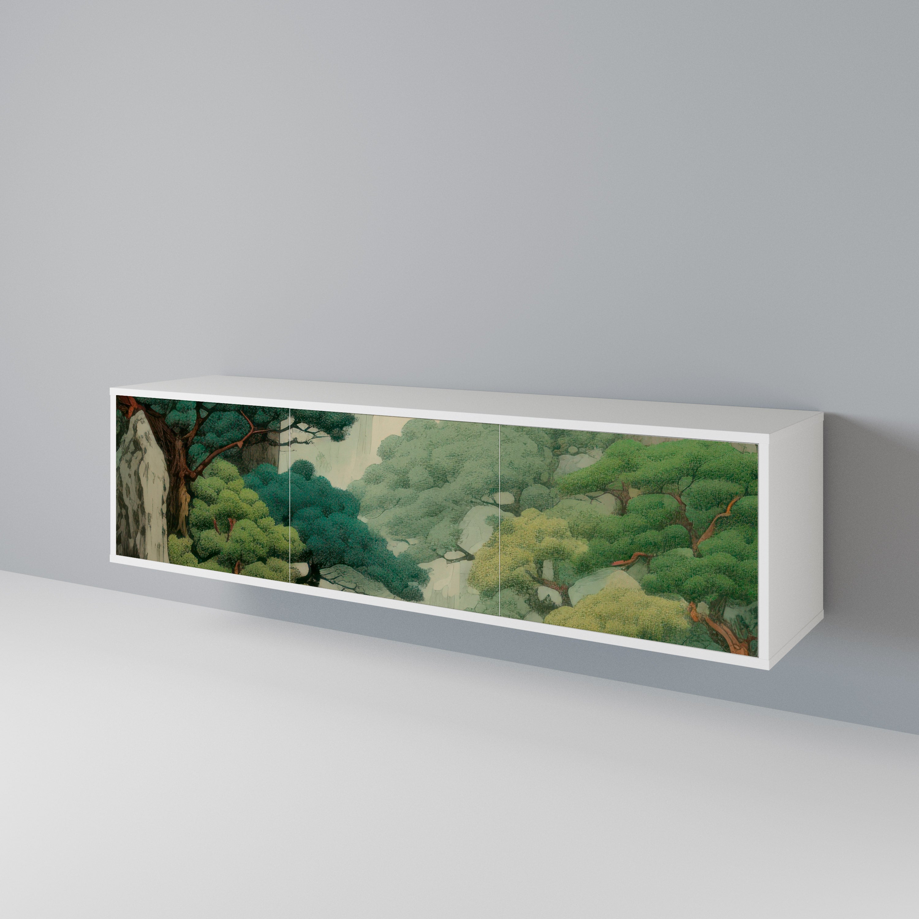 VERDURE ABYSS Móvel de TV de 3 Portas