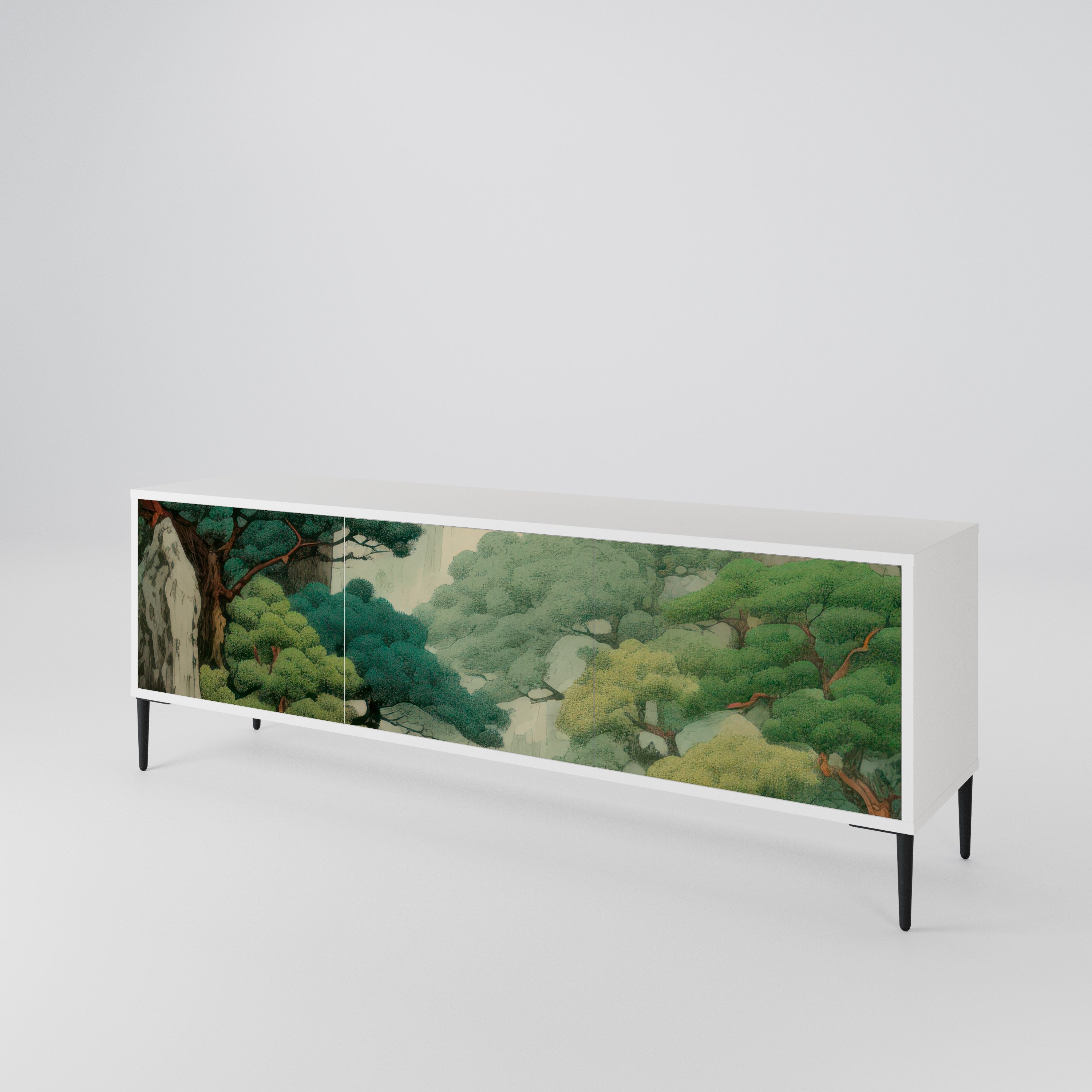 VERDURE ABYSS Móvel de TV de 3 Portas