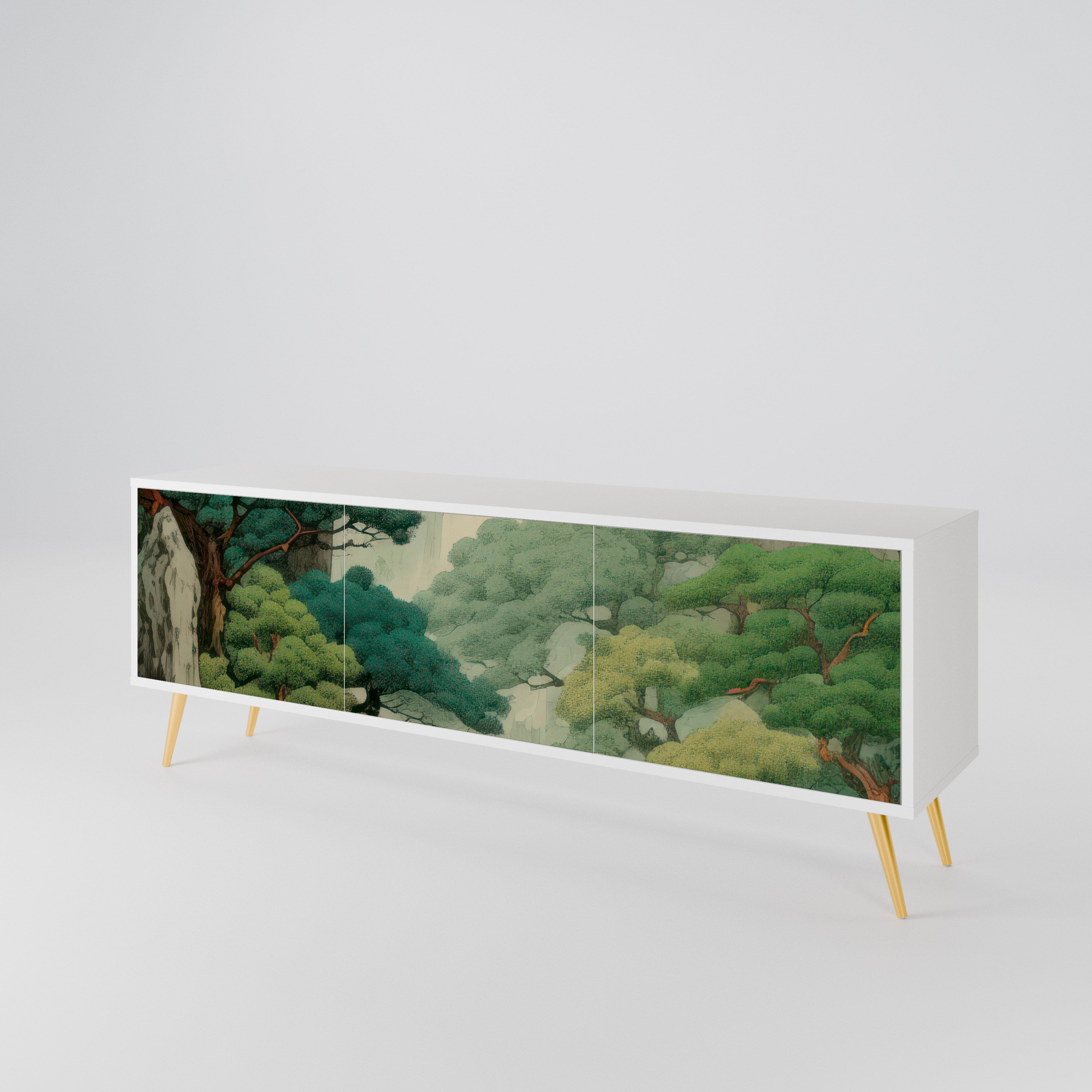 VERDURE ABYSS Móvel de TV de 3 Portas