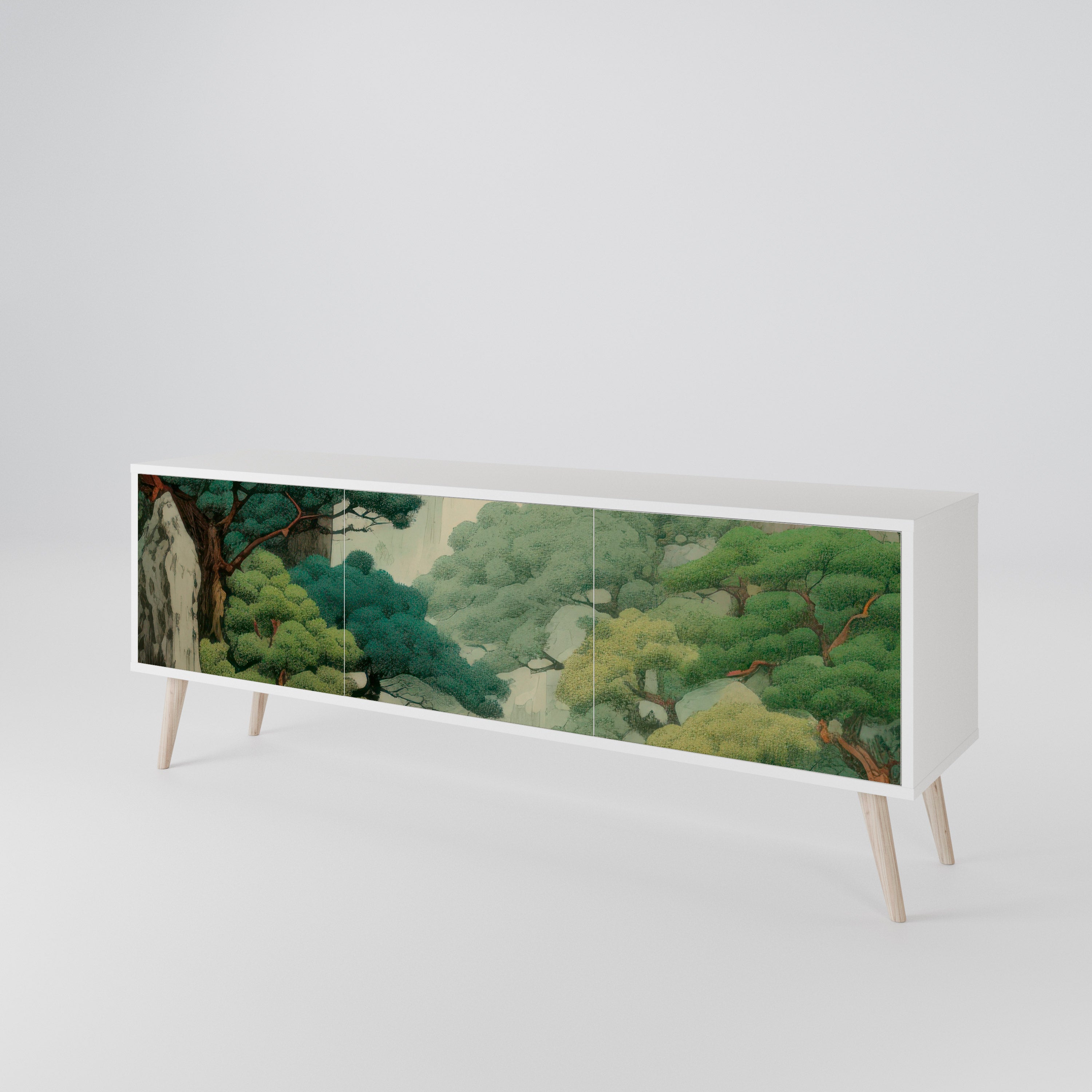 VERDURE ABYSS Móvel de TV de 3 Portas
