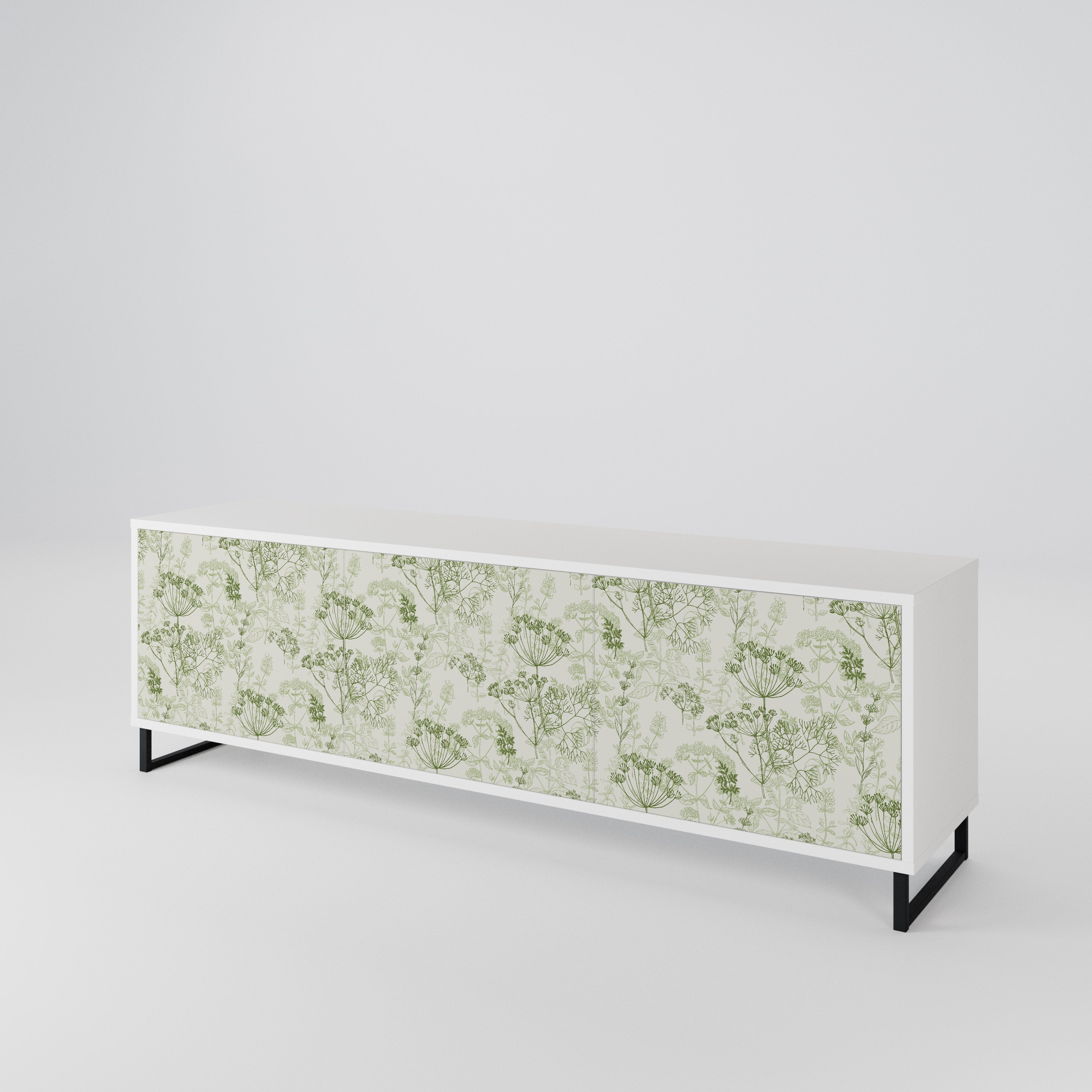FENNEL BALDACHIN Móvel de TV de 3 Portas