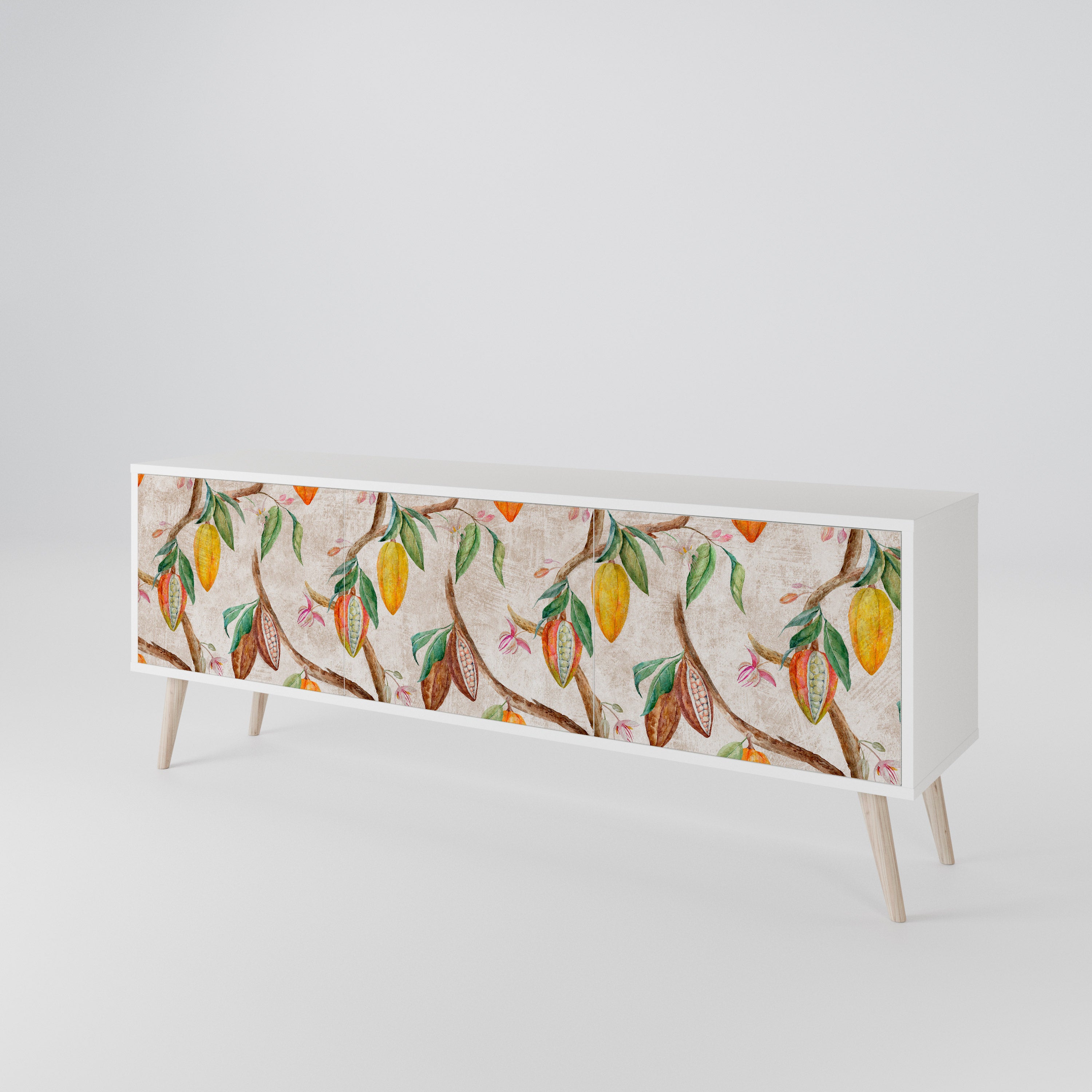 COCOA FRUITS 3-Door TV Cabinet