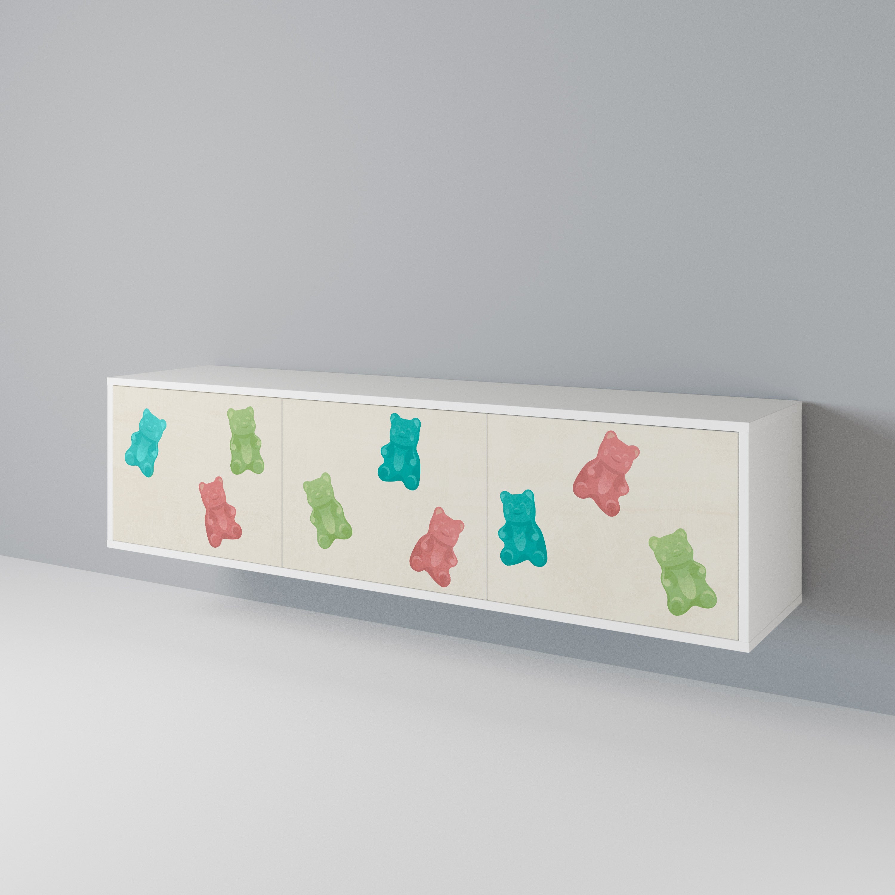 GUMMY BEARS 3-Door TV Cabinet