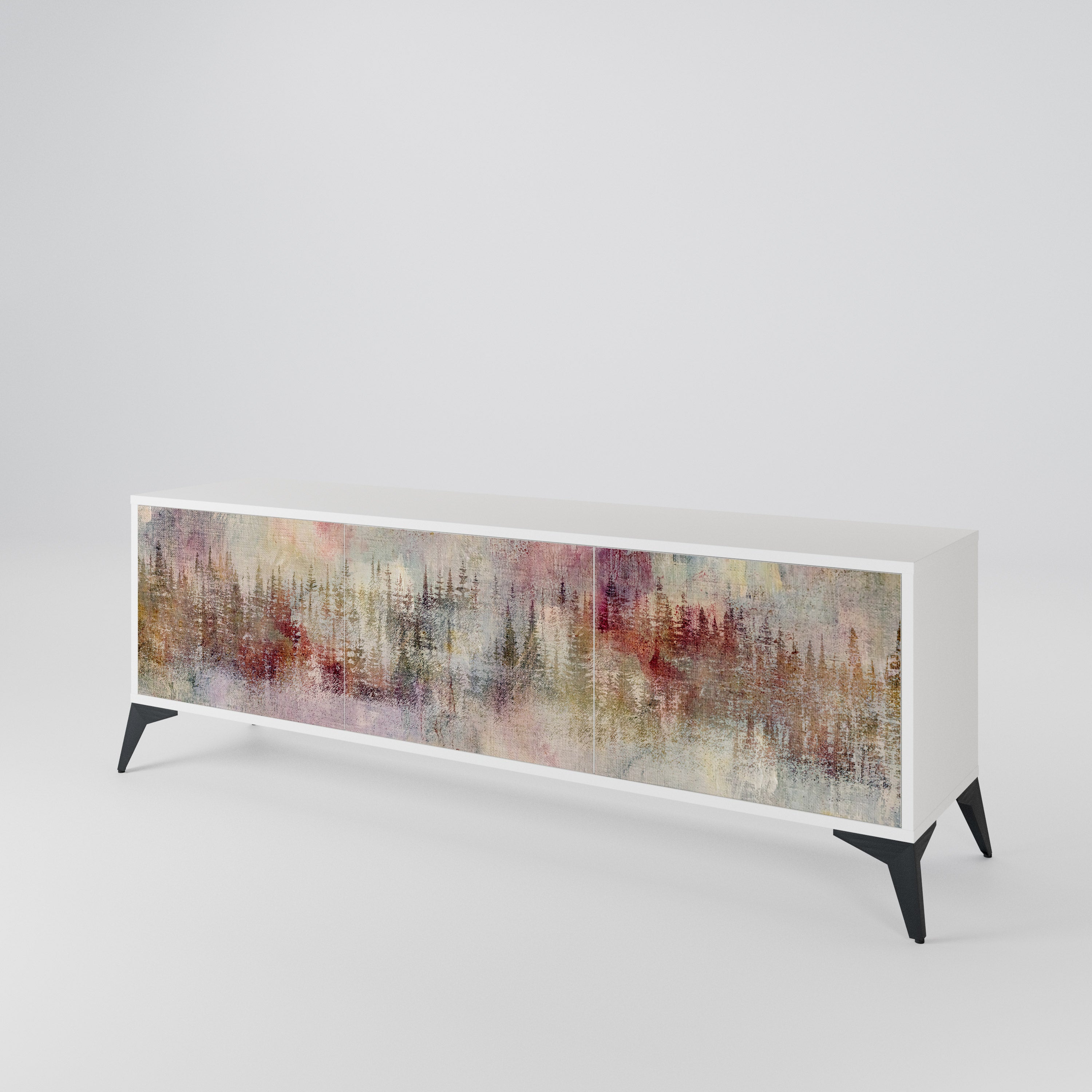VEILED SUMMIT 3-Door TV Cabinet