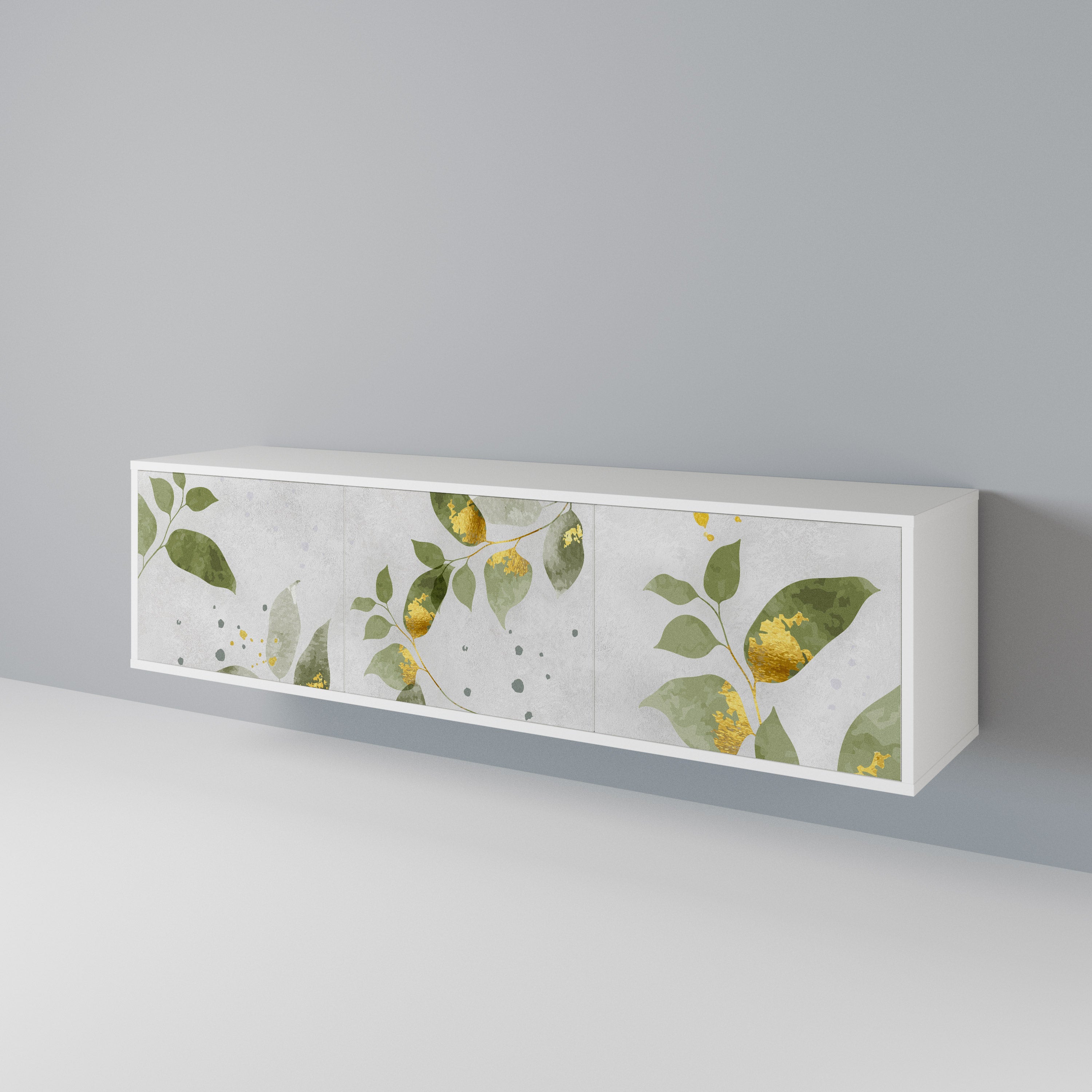 ELEGANT BOTANICS 3-Door TV Cabinet