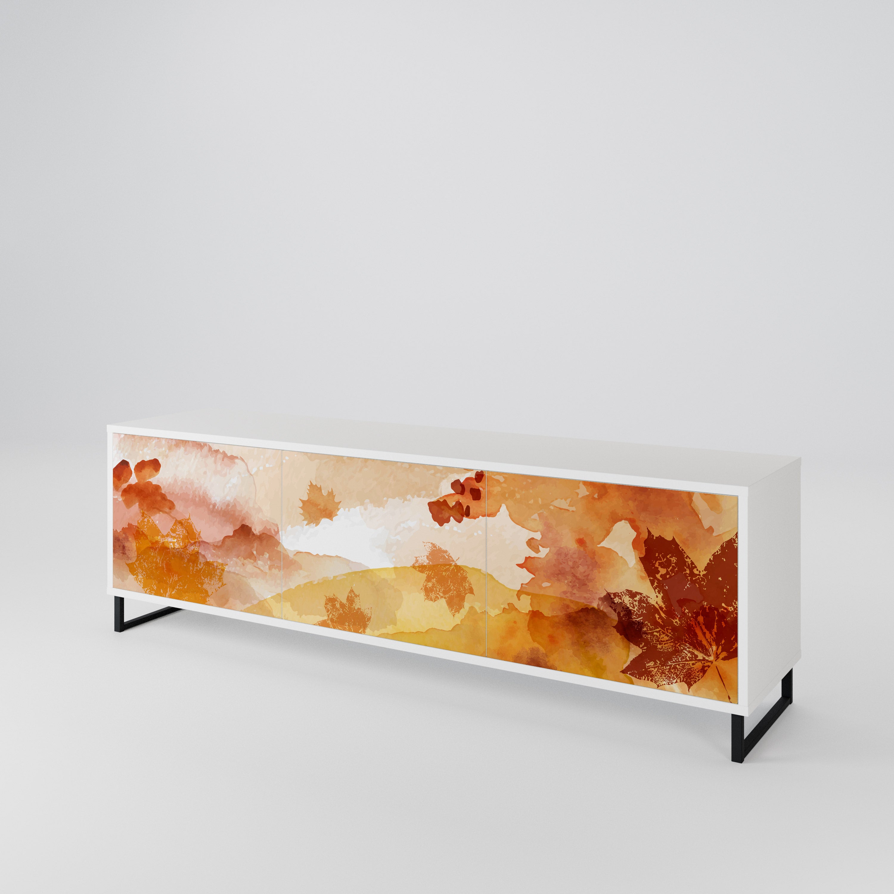 TRACES OF AUTUMN 3-Door TV Cabinet