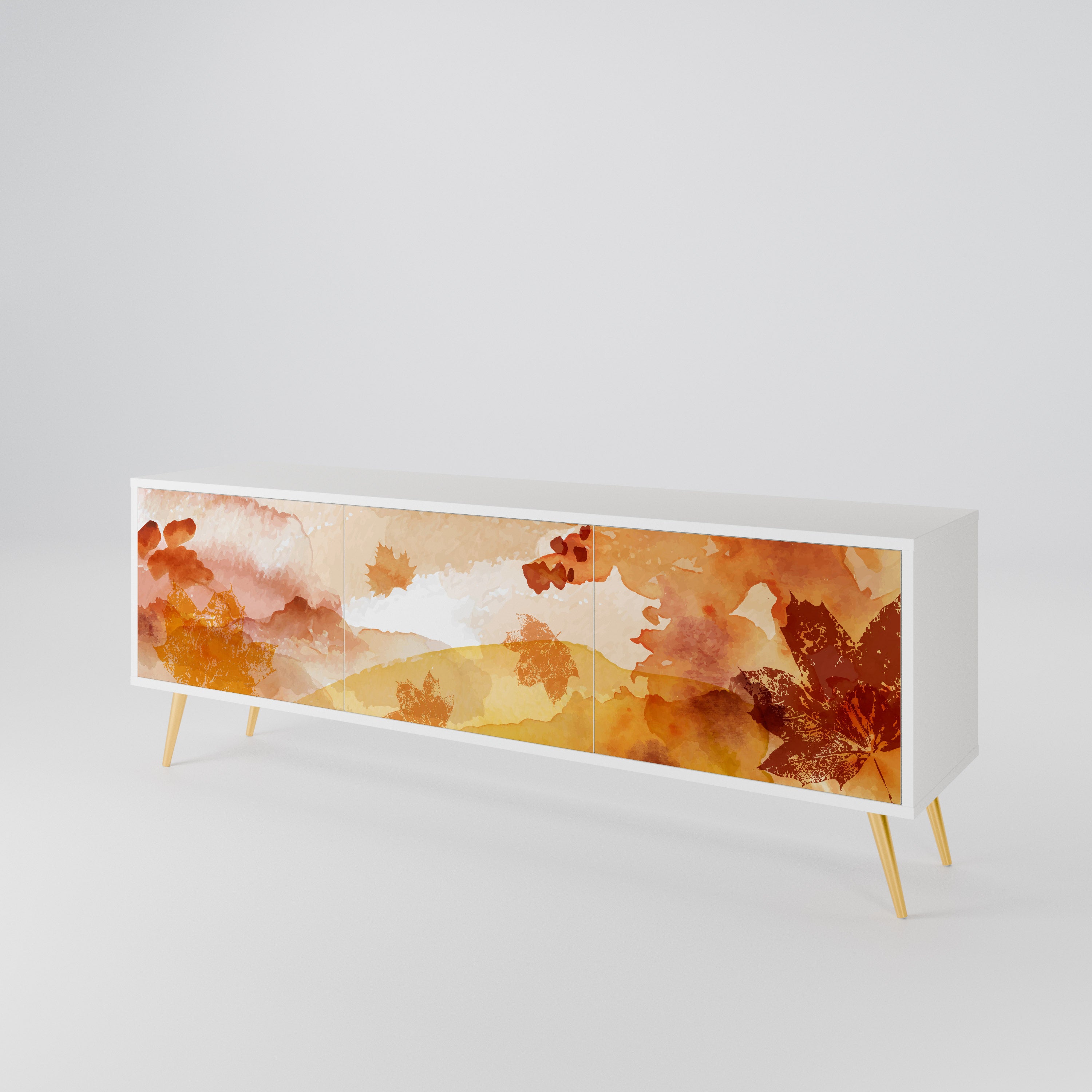 TRACES OF AUTUMN 3-Door TV Cabinet