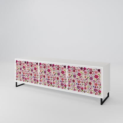 PETAL GARDEN Móvel de TV de 3 Portas