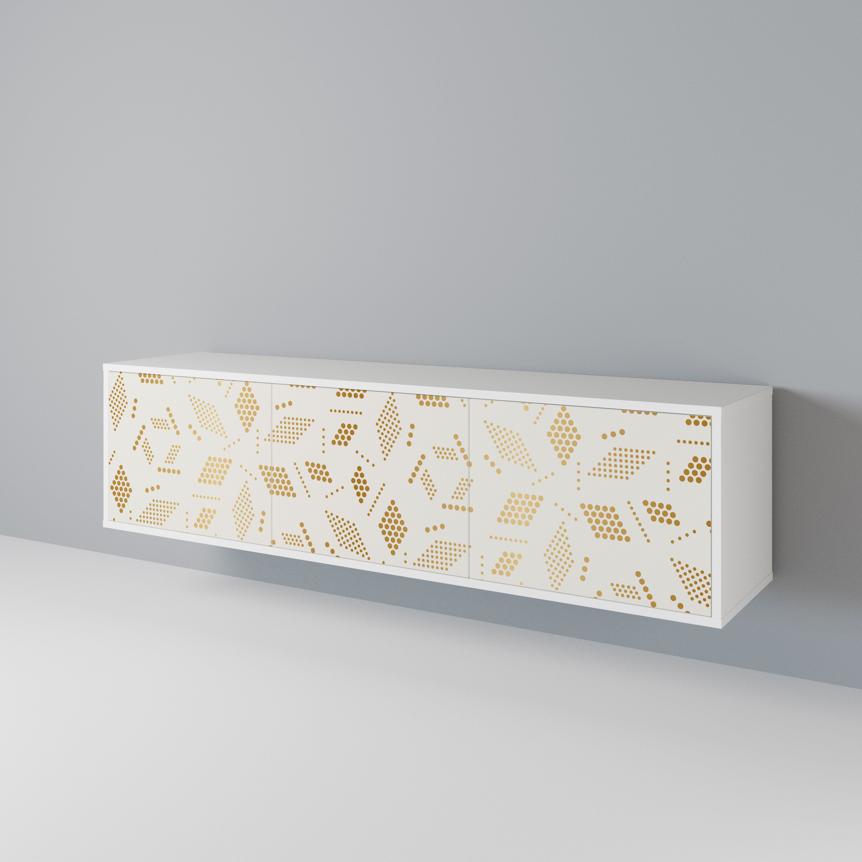 SPOTTED DAZE 3-Door TV Cabinet