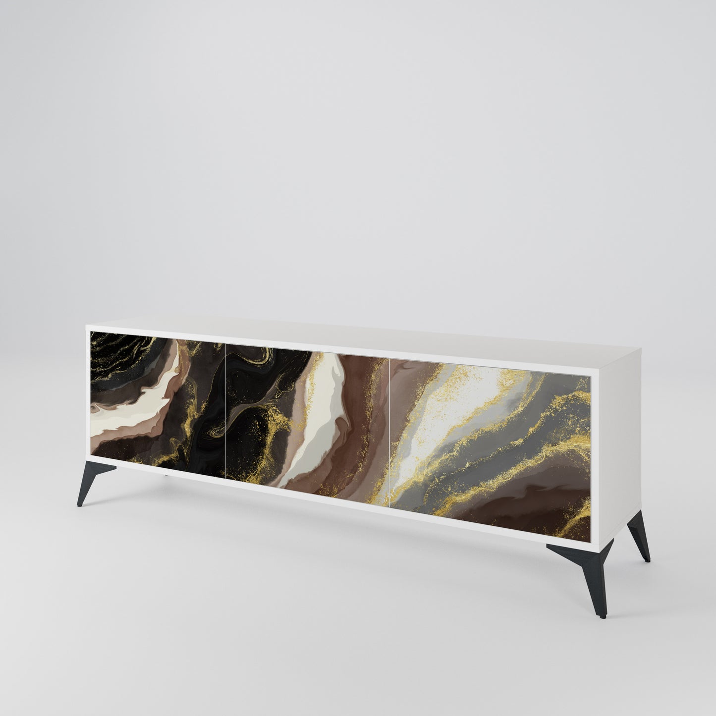 GOLD DUST 3-Door TV Cabinet