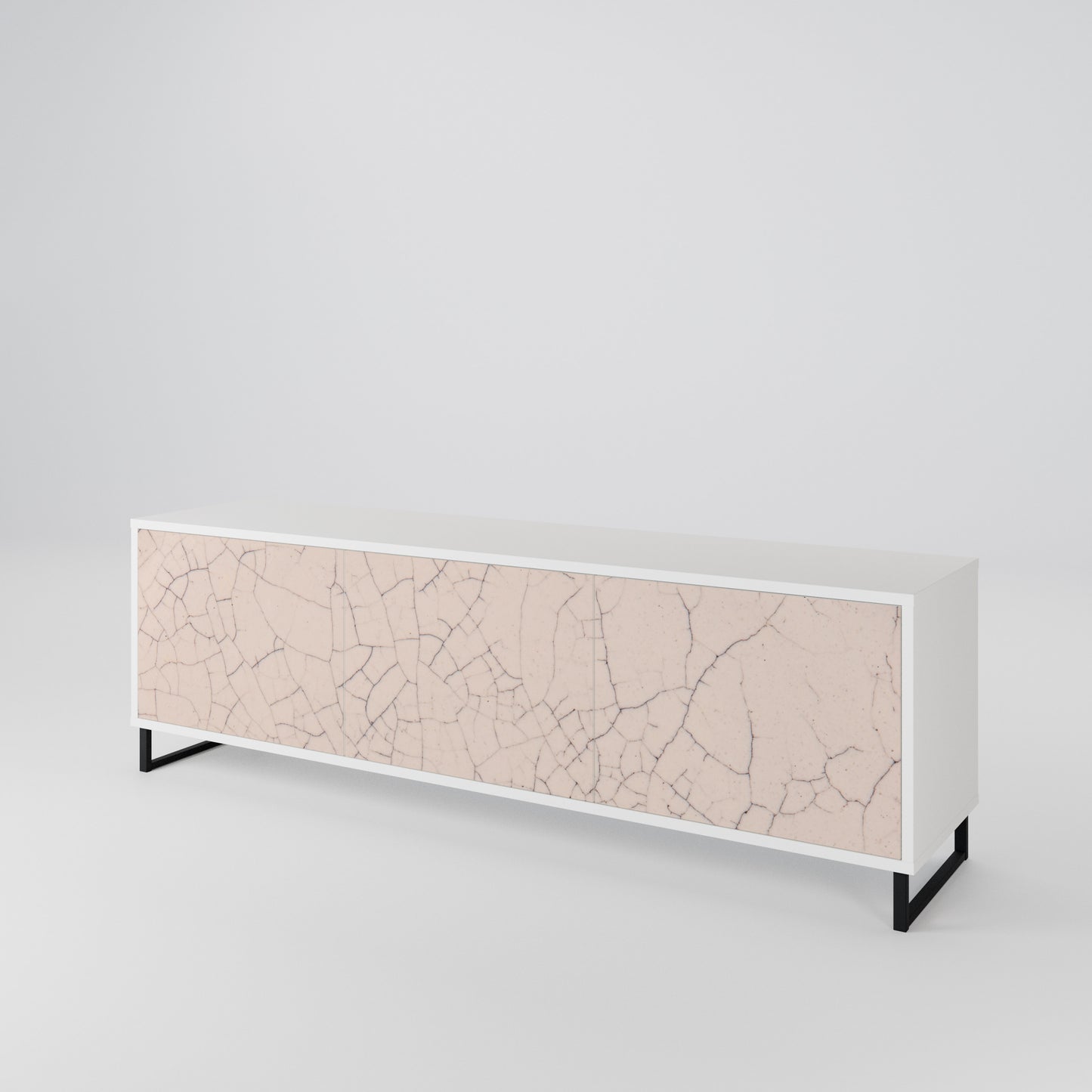 CERAMIC TEXTURE 3-Door TV Cabinet