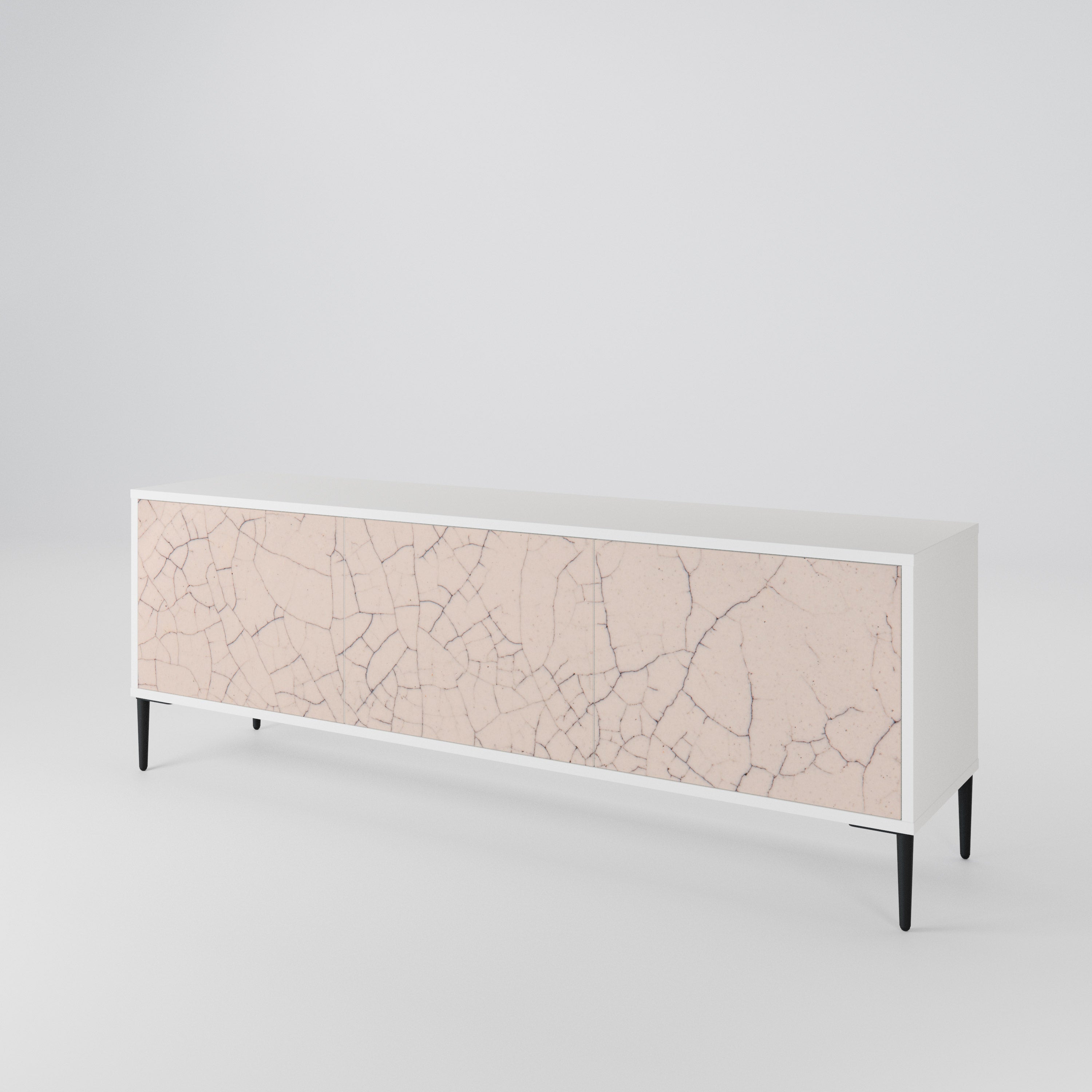 CERAMIC TEXTURE 3-Door TV Cabinet
