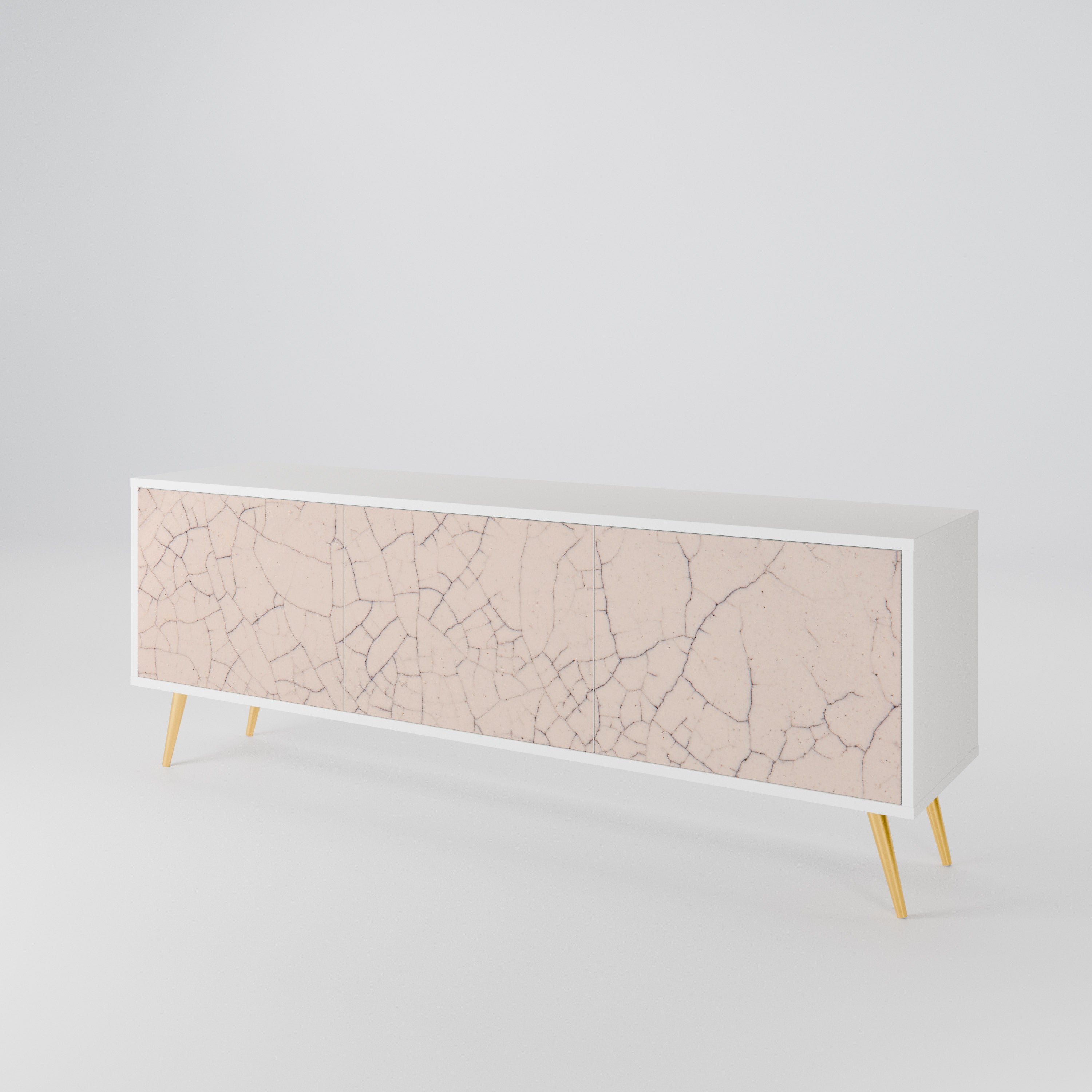 CERAMIC TEXTURE 3-Door TV Cabinet