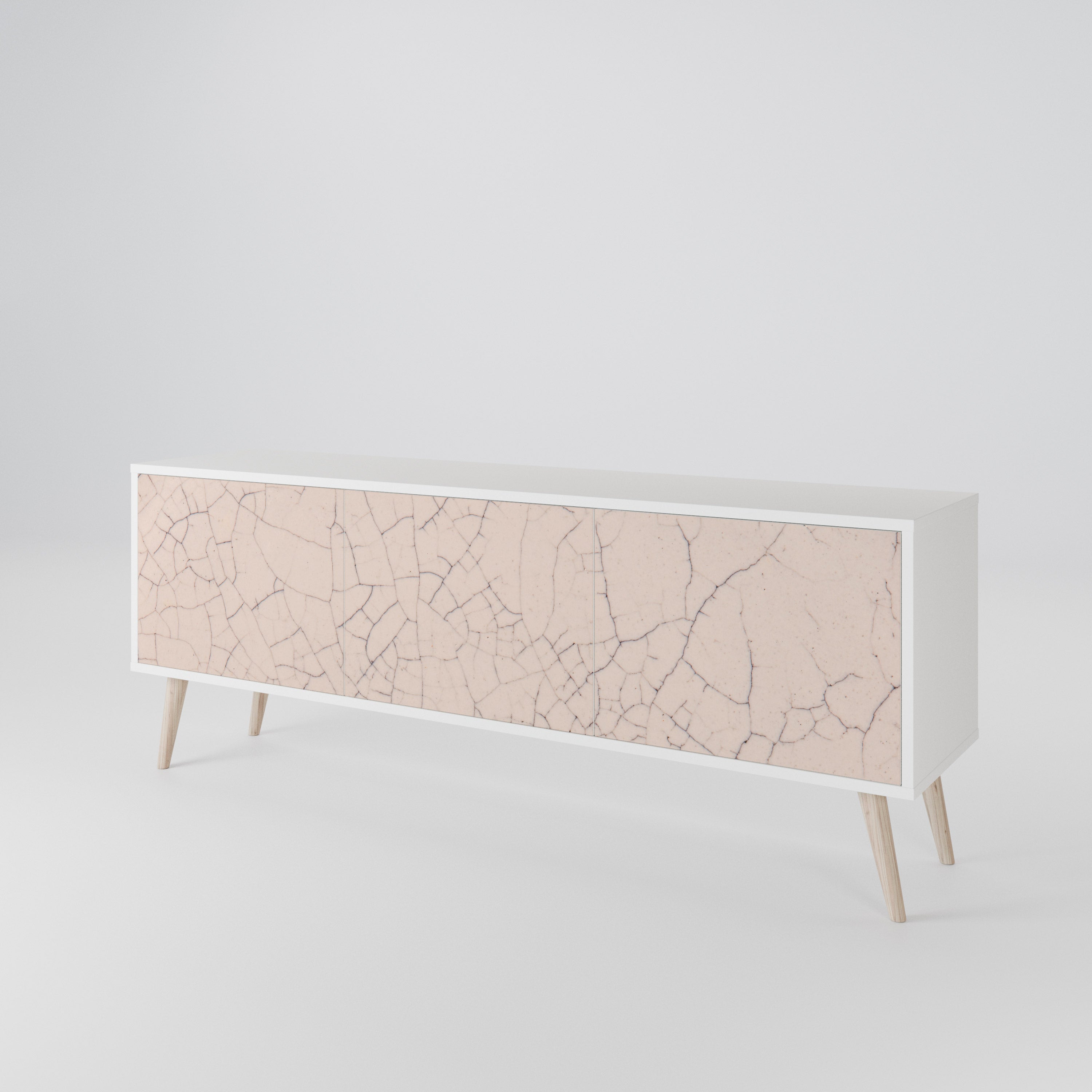 CERAMIC TEXTURE 3-Door TV Cabinet