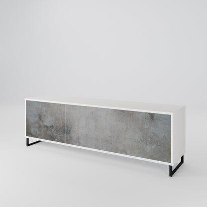 CONCRETE WALL Móvel de TV de 3 Portas