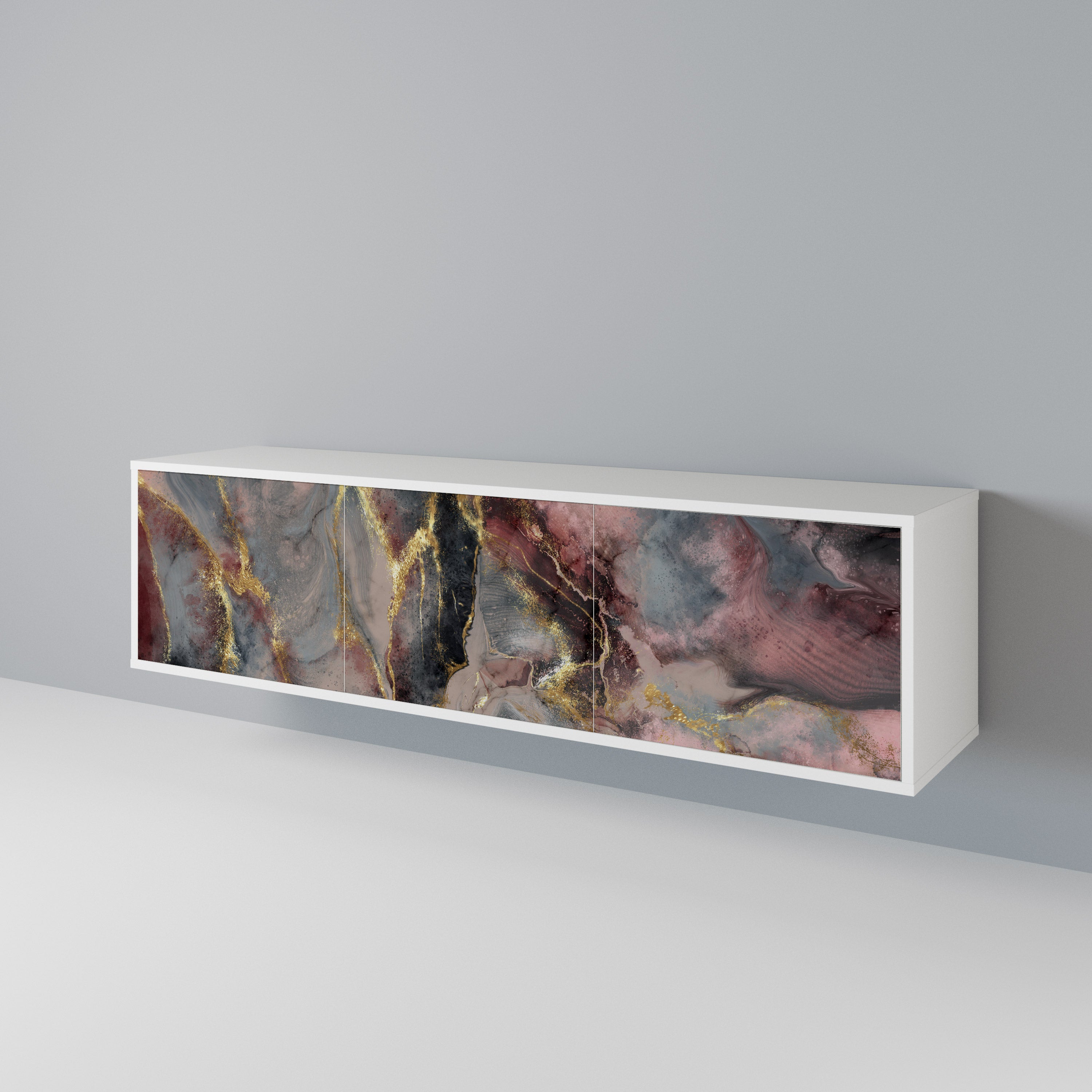 GOLDEN TIDES 3-Door TV Cabinet