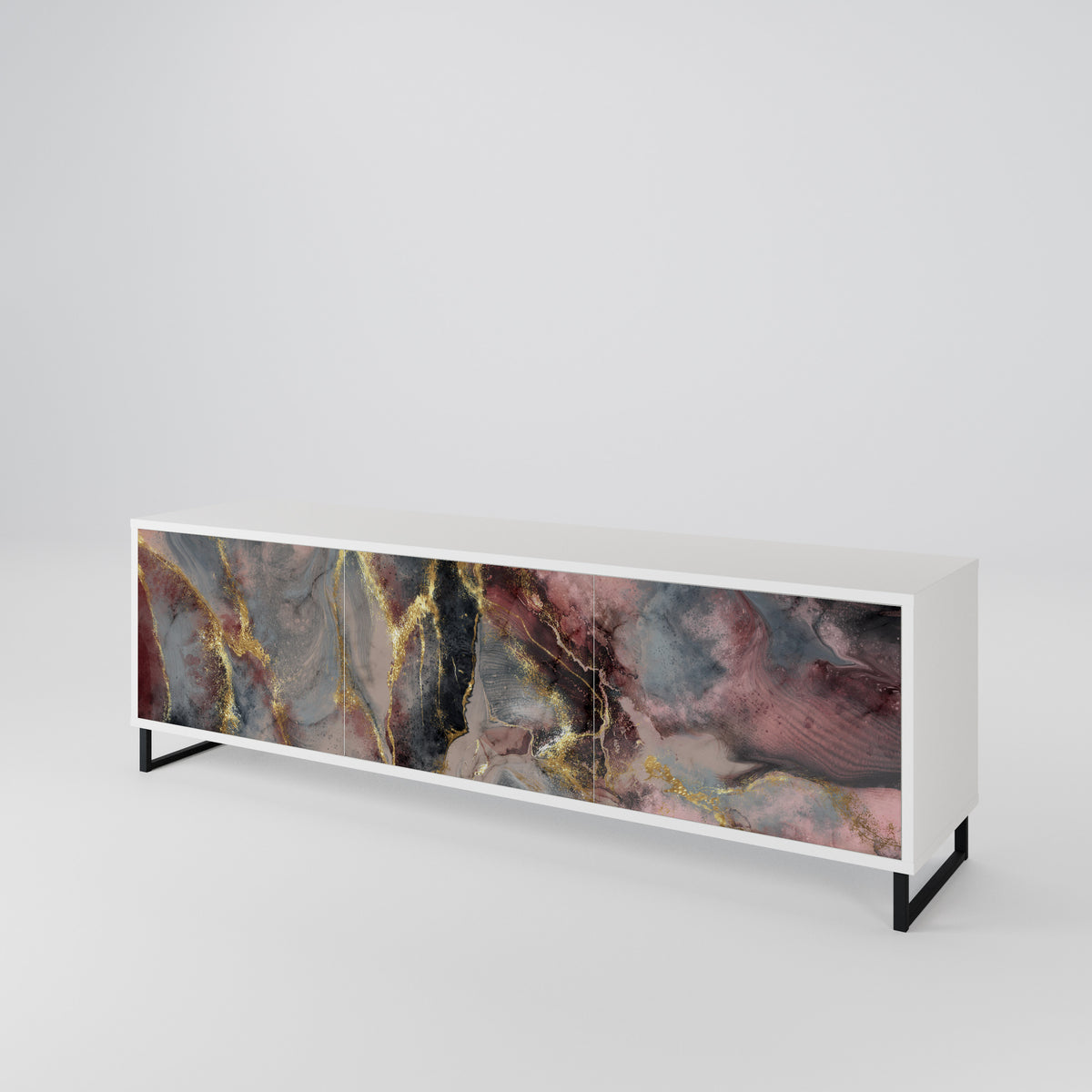 GOLDEN TIDES 3-Door TV Cabinet
