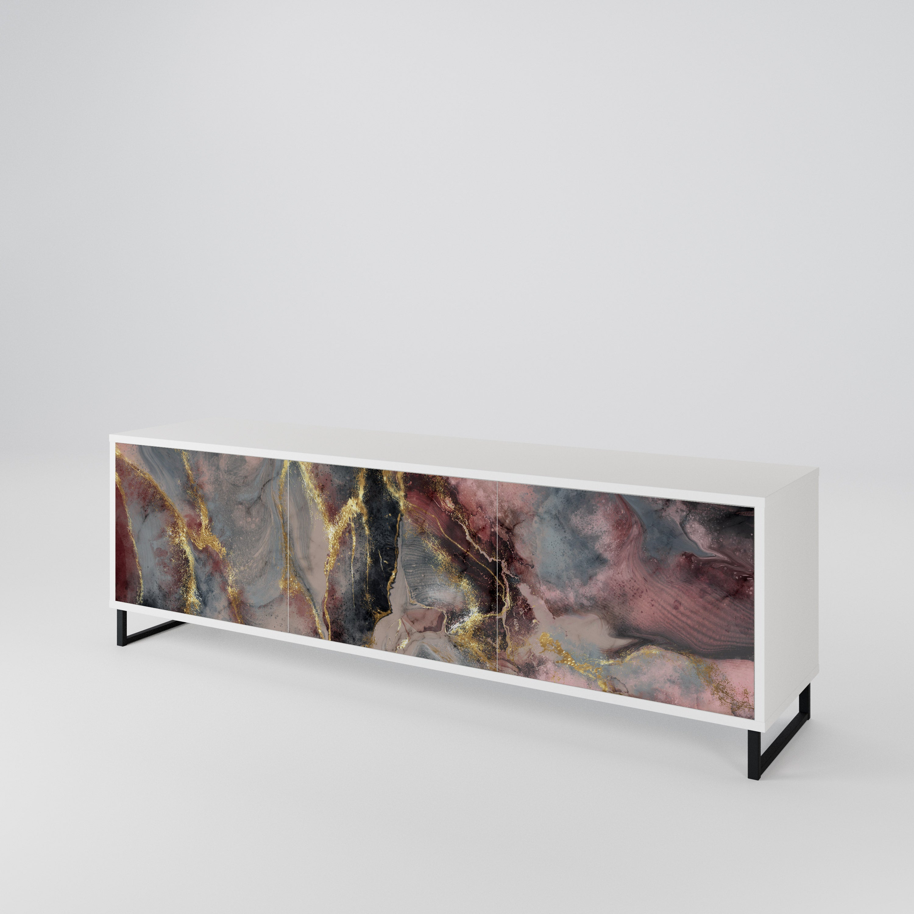 GOLDEN TIDES 3-Door TV Cabinet