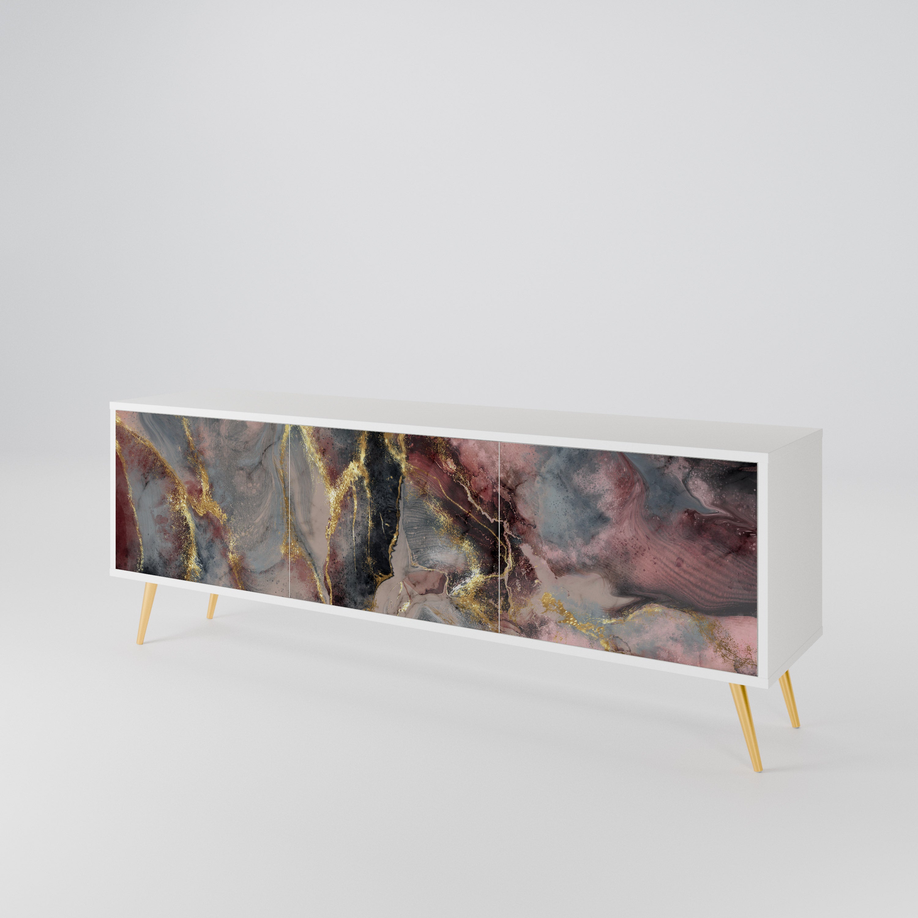 GOLDEN TIDES 3-Door TV Cabinet