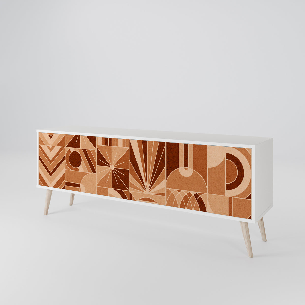 PRISM MOSAIC Móvel de TV de 3 Portas