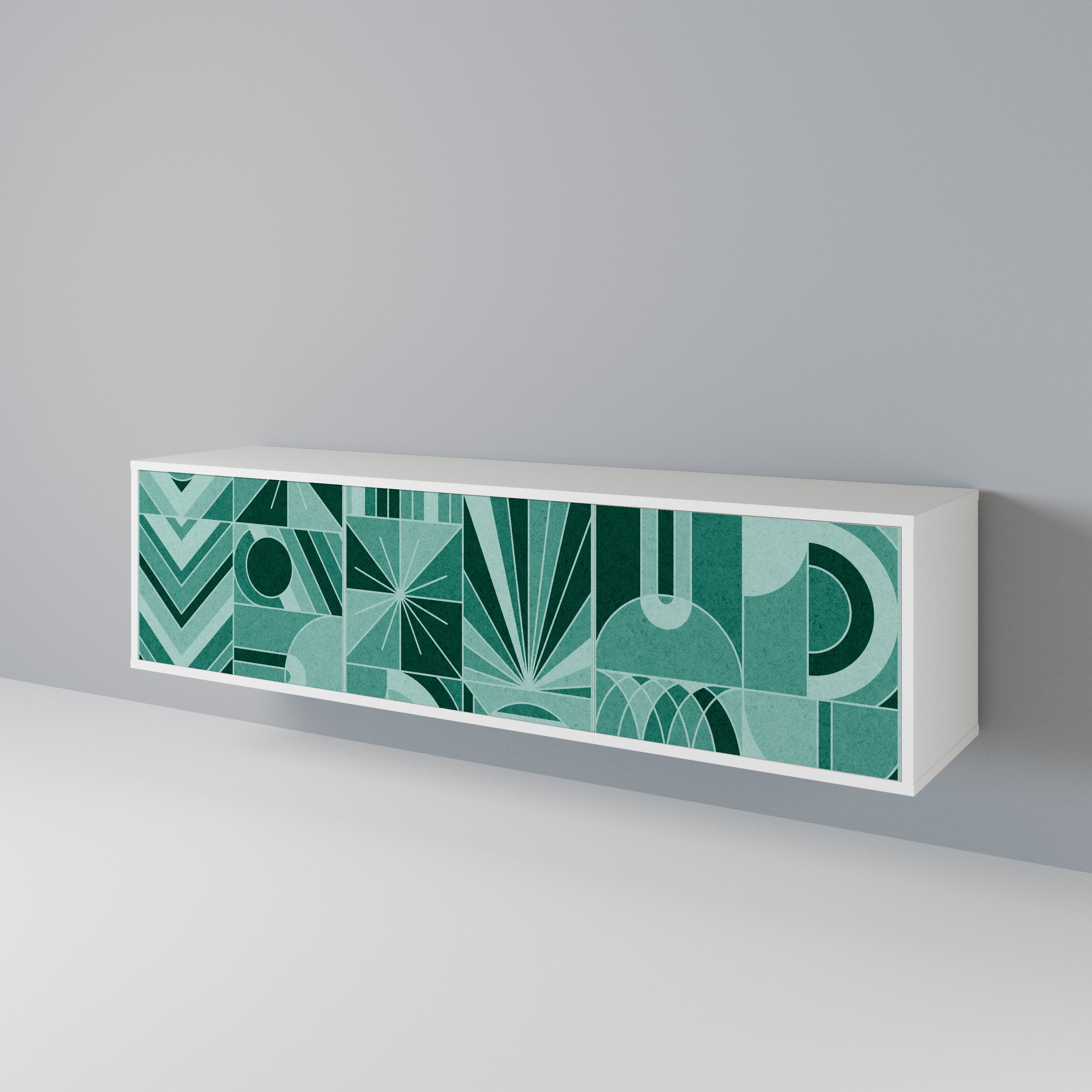 HARMONIC GRID 3-Door TV Cabinet
