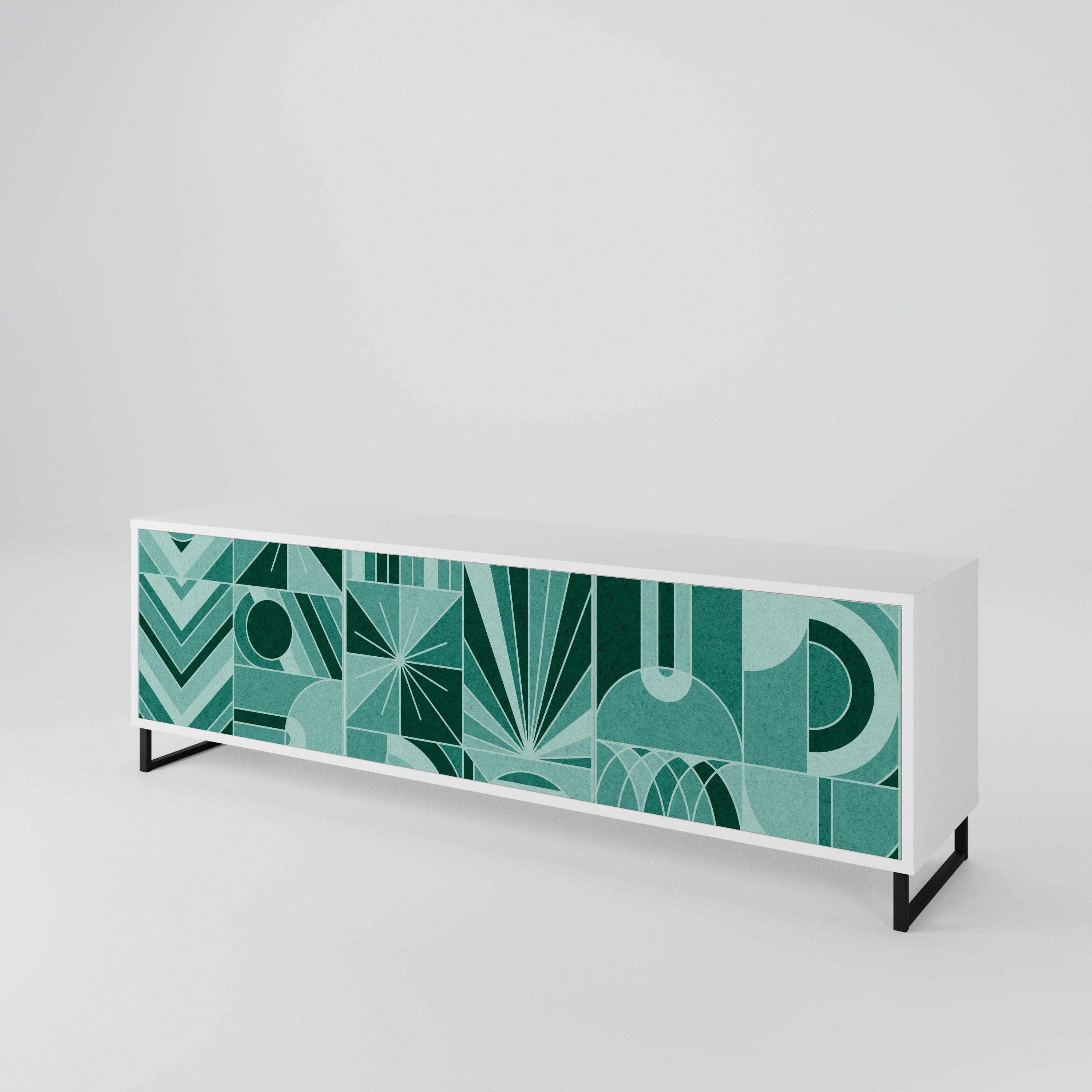 HARMONIC GRID 3-Door TV Cabinet