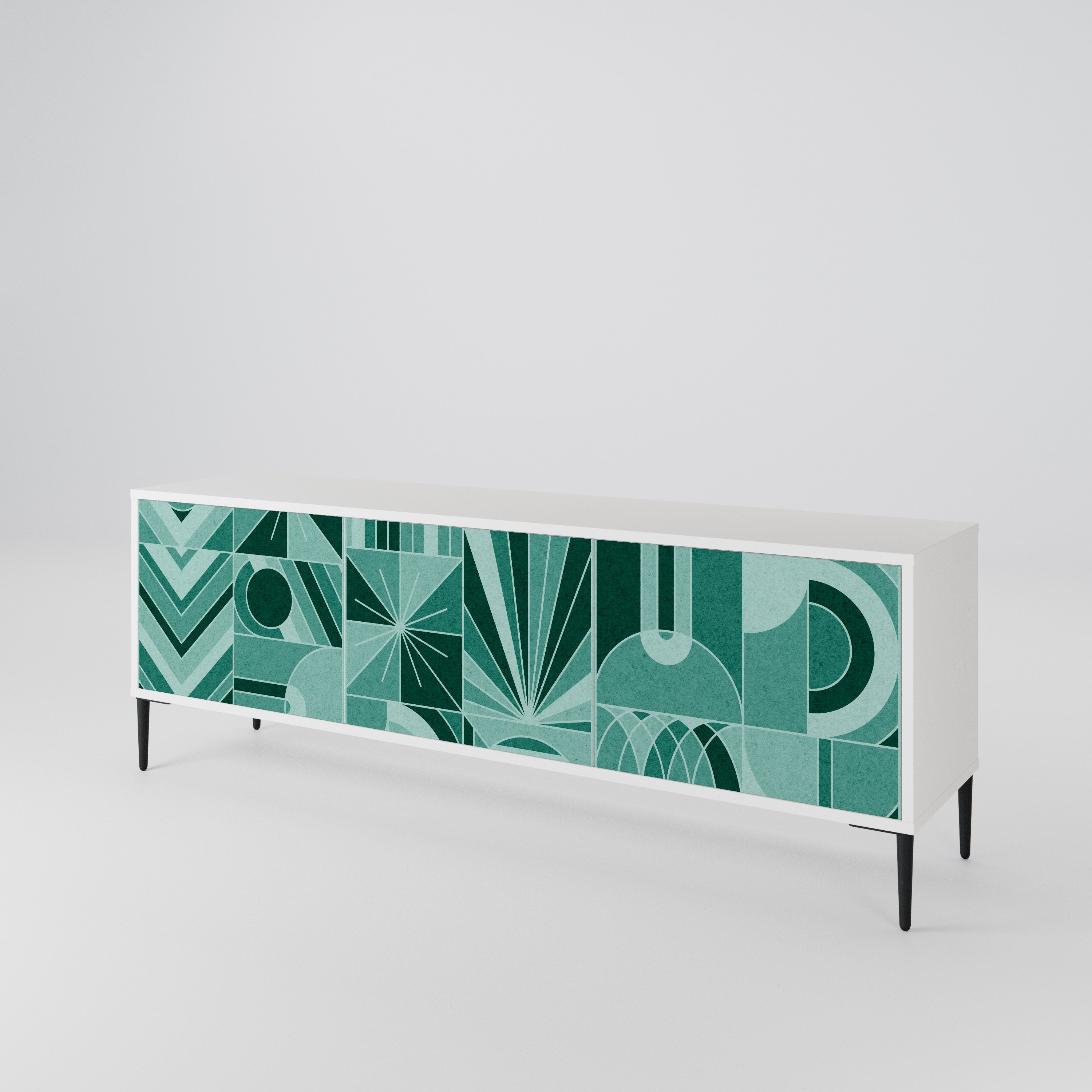 HARMONIC GRID 3-Door TV Cabinet