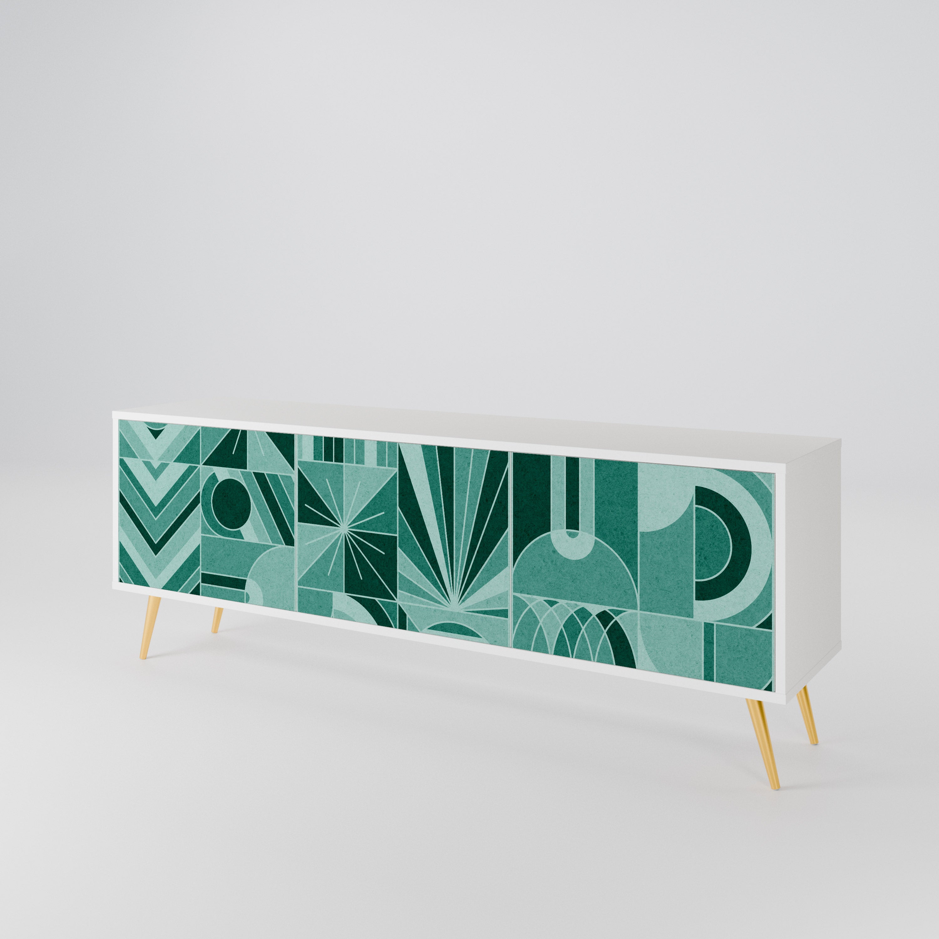 HARMONIC GRID 3-Door TV Cabinet