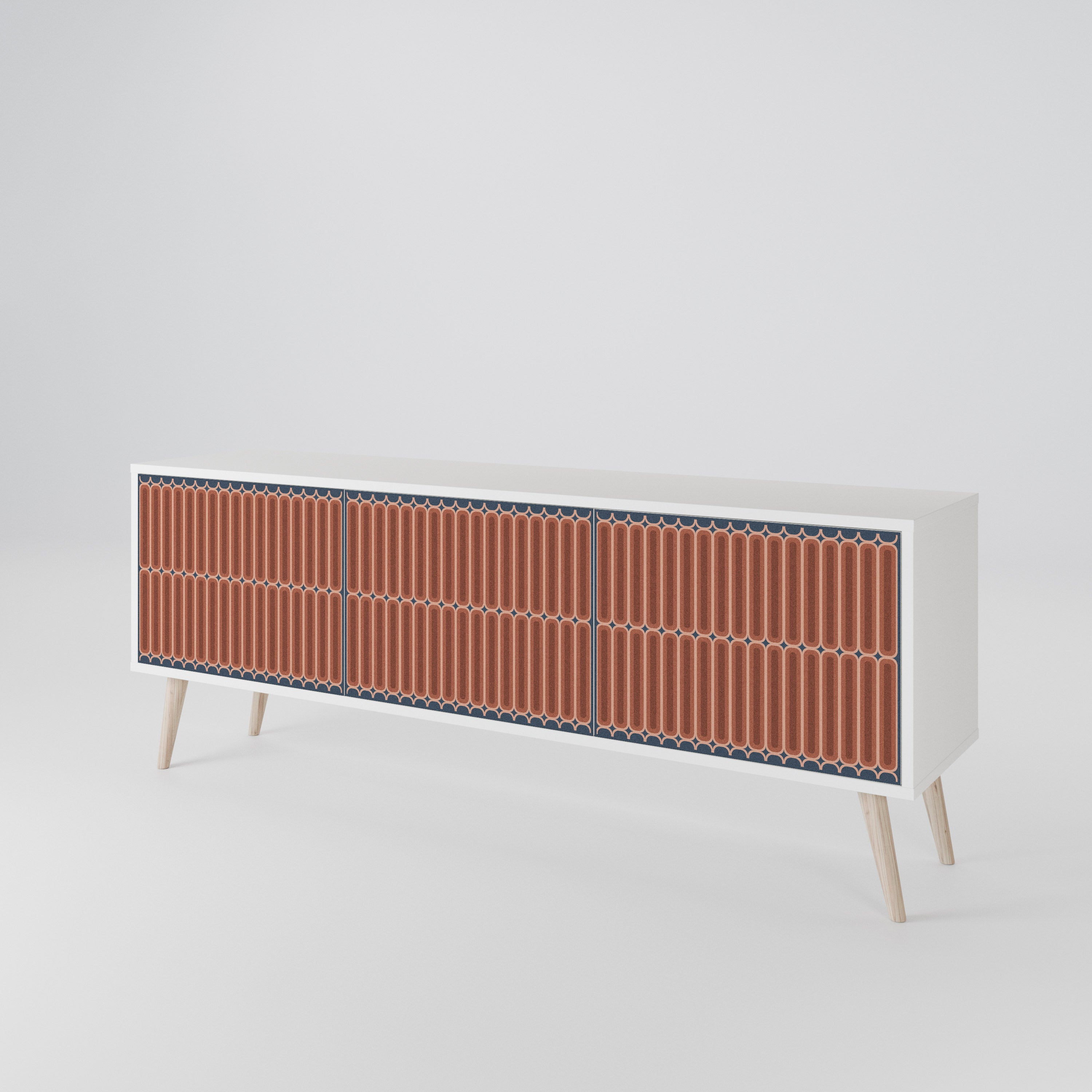 HYPNOTIC GATE 3-Door TV Cabinet