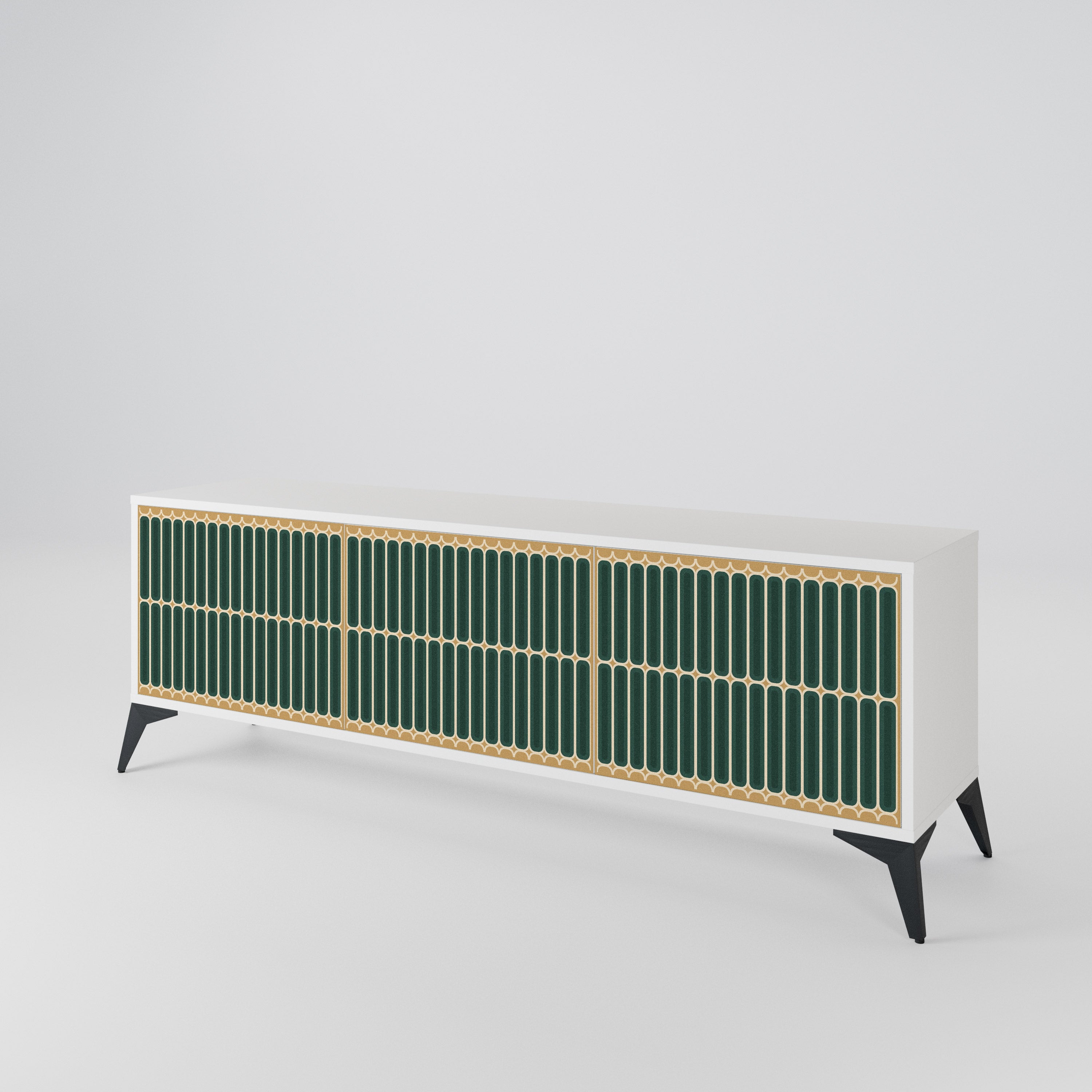 ILUSION GATE 3-Door TV Cabinet