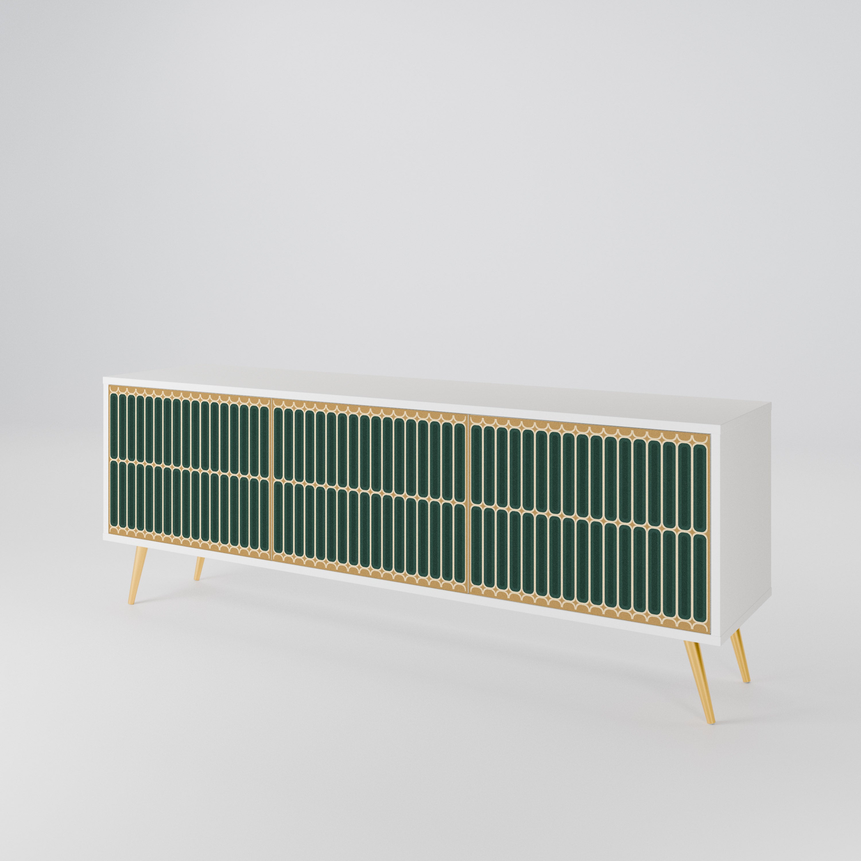 ILUSION GATE 3-Door TV Cabinet