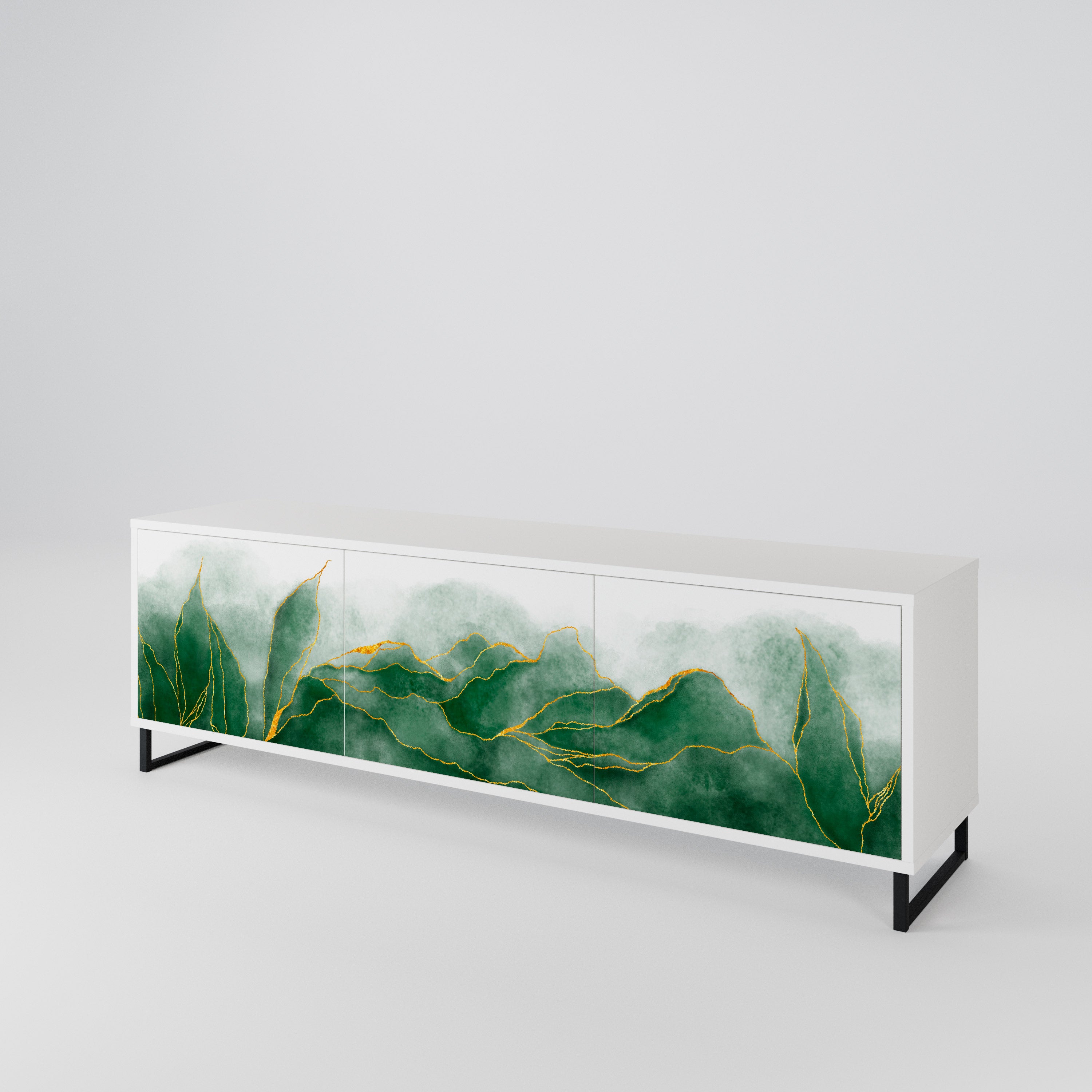EXPENSIVE NATURE 3-Door TV Cabinet