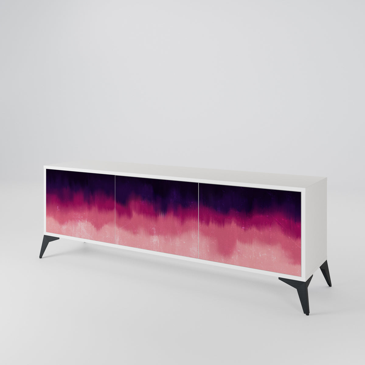 AURORA BOREALIS Móvel de TV de 3 Portas
