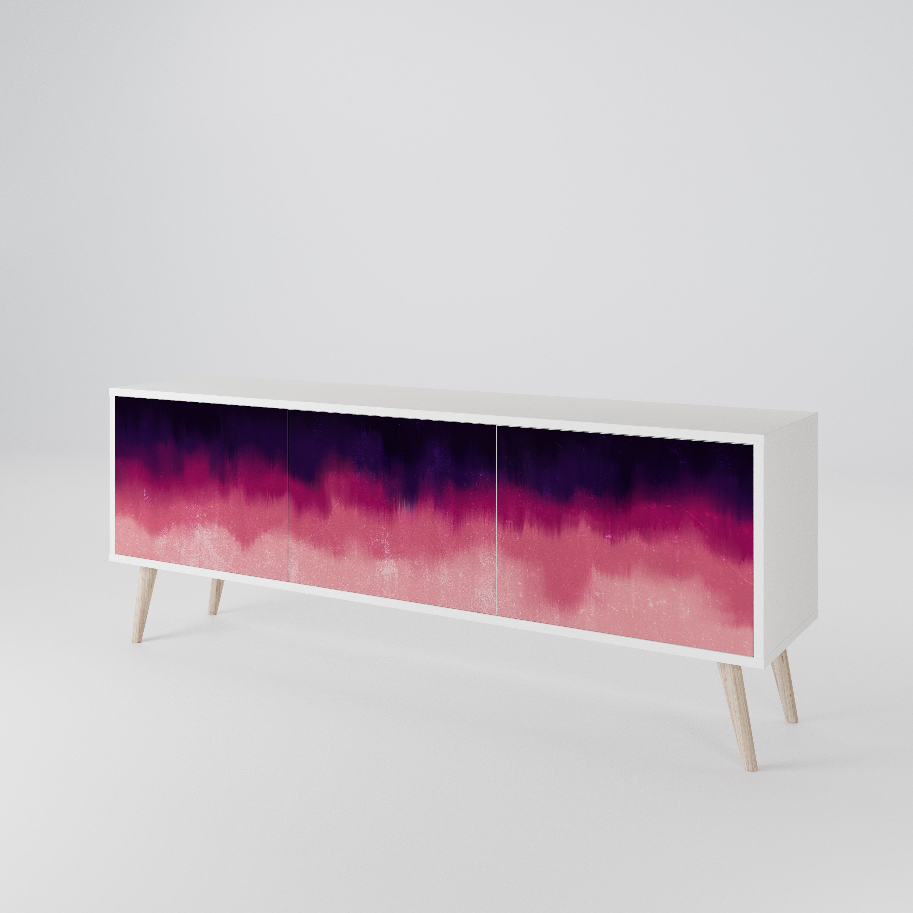 AURORA BOREALIS 3-Door TV Cabinet