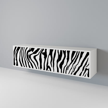 SPLENDID ZEBRA Móvel de TV de 3 Portas
