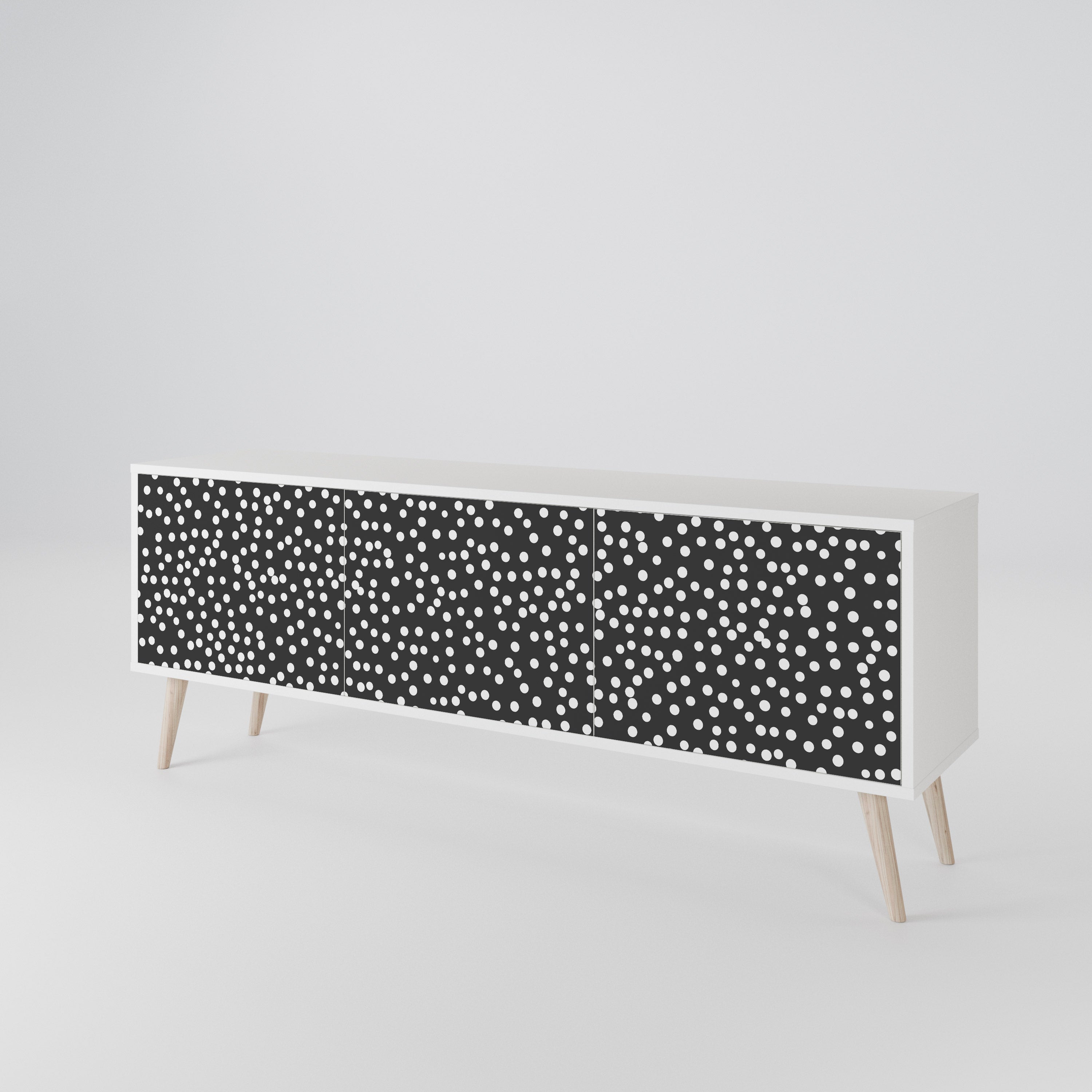 BLINDING LIGHTS 3-Door TV Cabinet