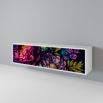 BLOOMING ELEGANCE Móvel de TV de 3 Portas