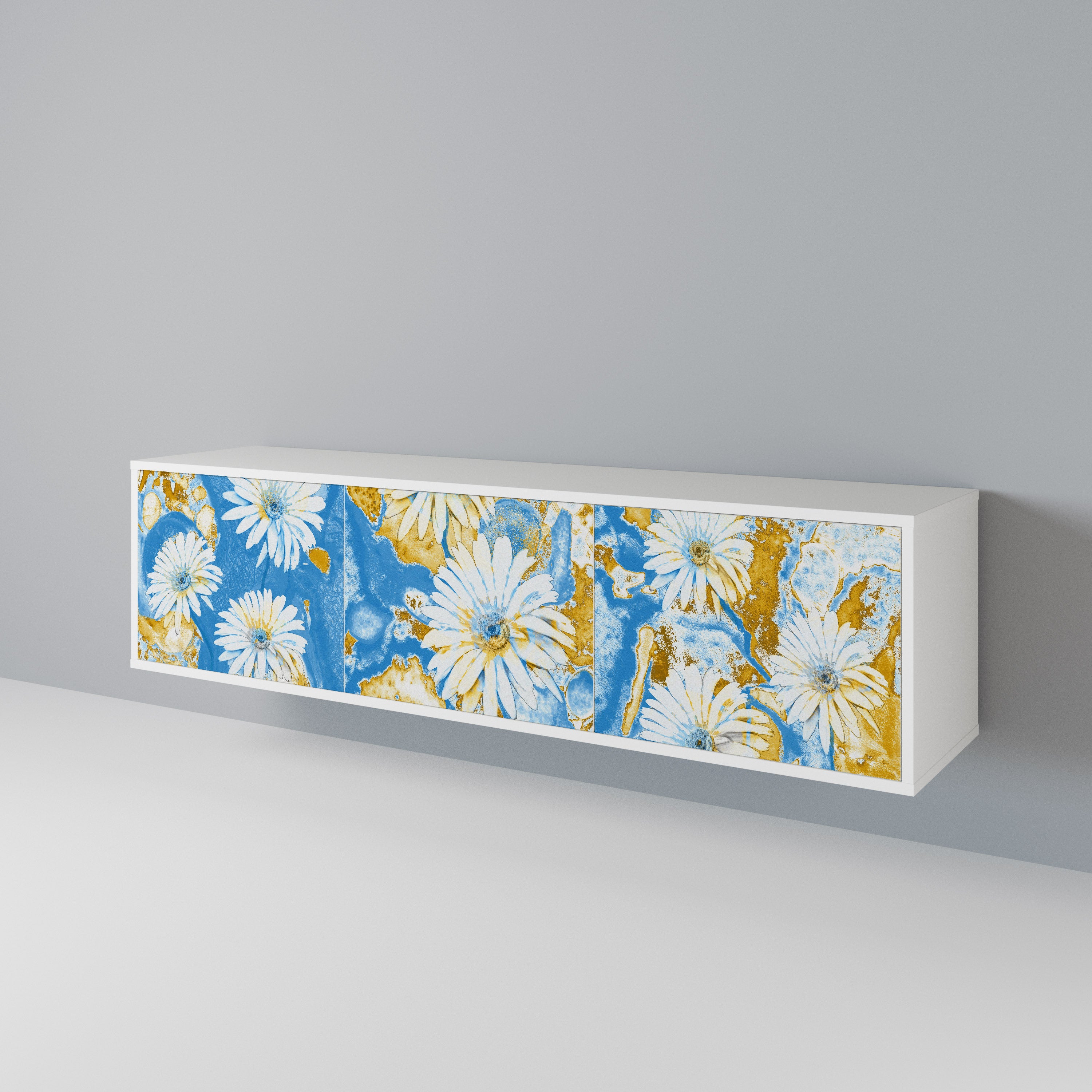 DAISY LUXE Móvel de TV de 3 Portas