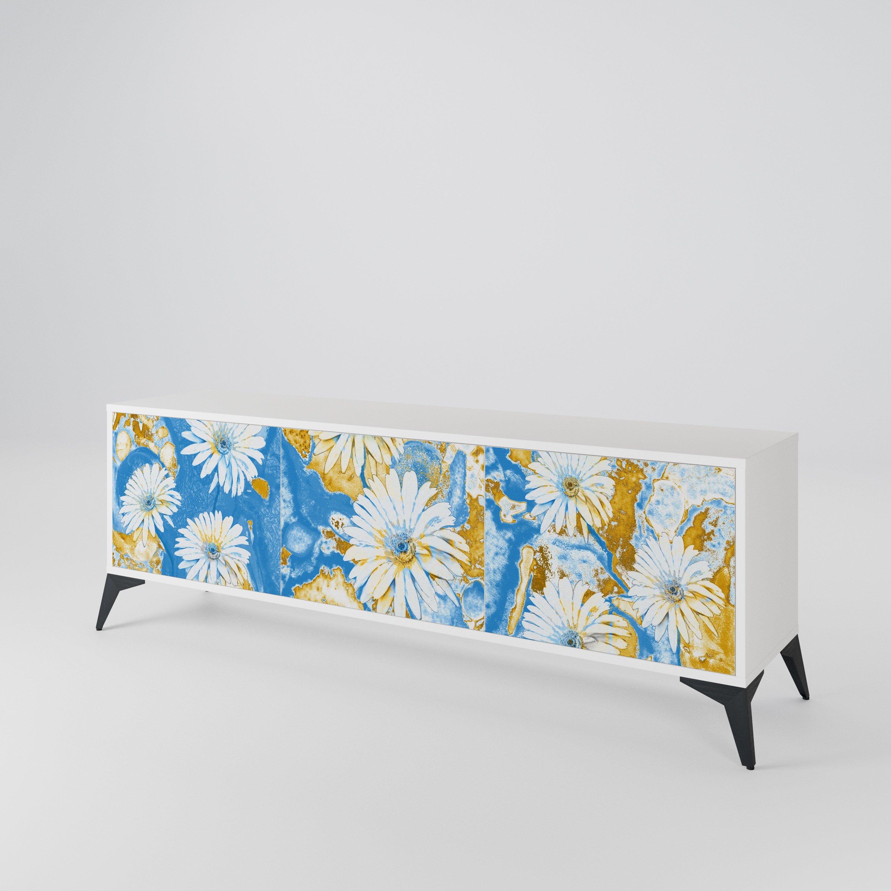 DAISY LUXE Móvel de TV de 3 Portas