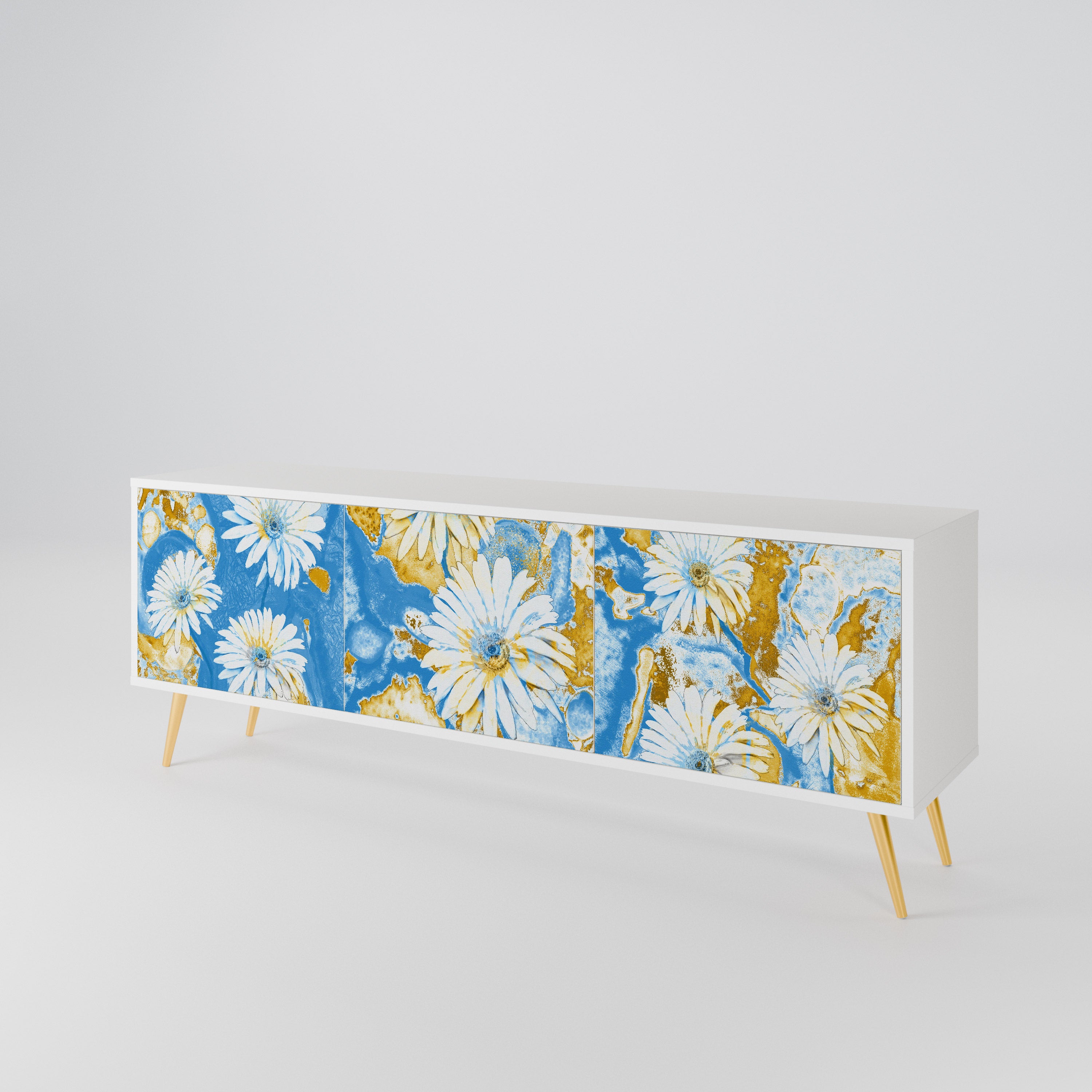 DAISY LUXE Móvel de TV de 3 Portas