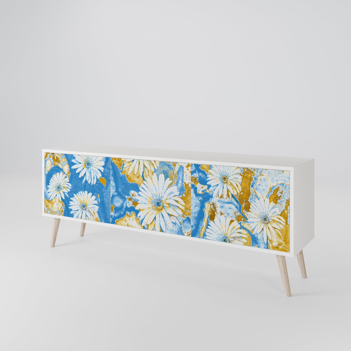 DAISY LUXE Móvel de TV de 3 Portas